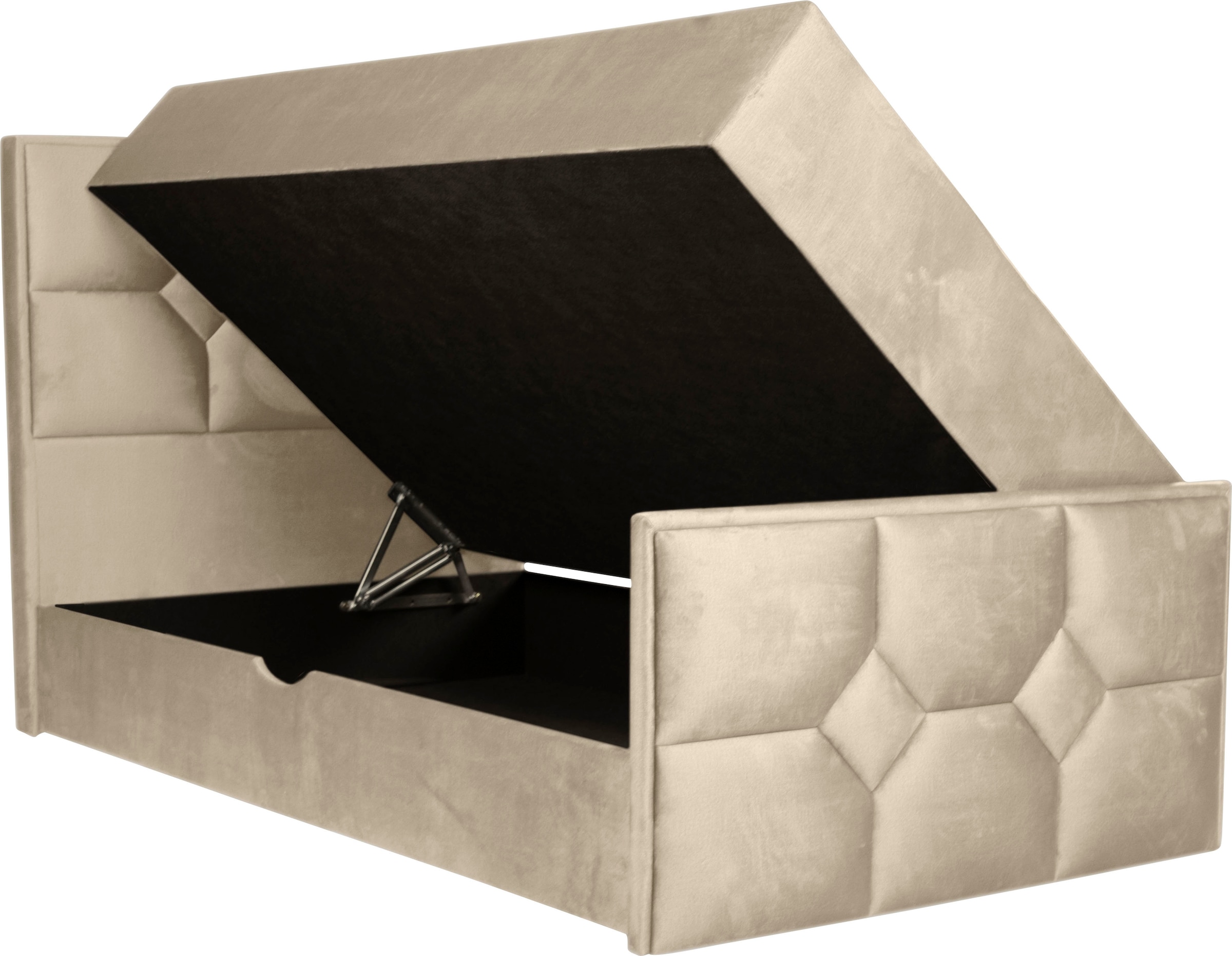 Home affaire Boxspringbett »Ambre« mit Taschen-Federkernmatratze