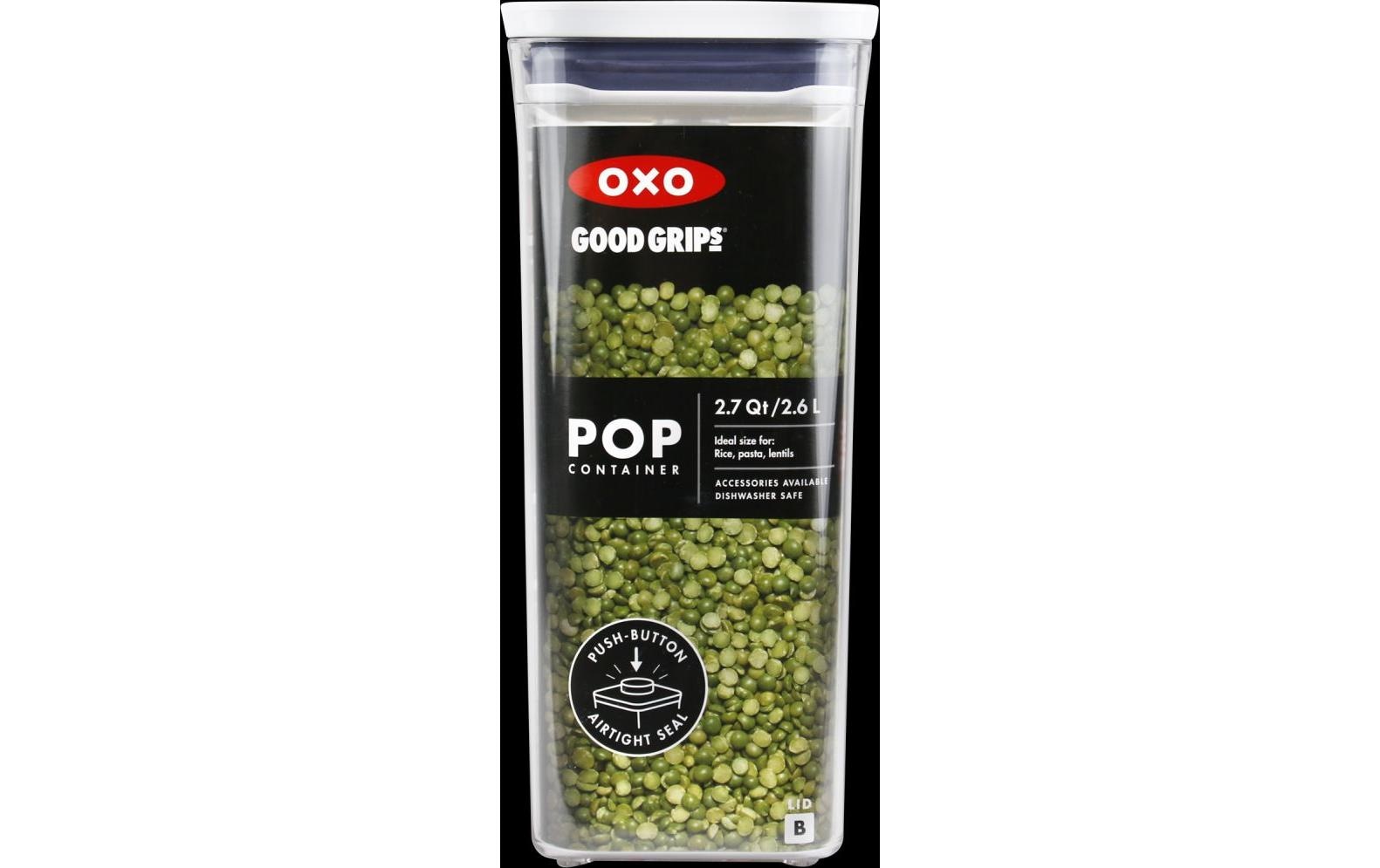 OXO Good Grips Vorratsdose 1 tlg. RECHTECK - MITTEL 2.6L