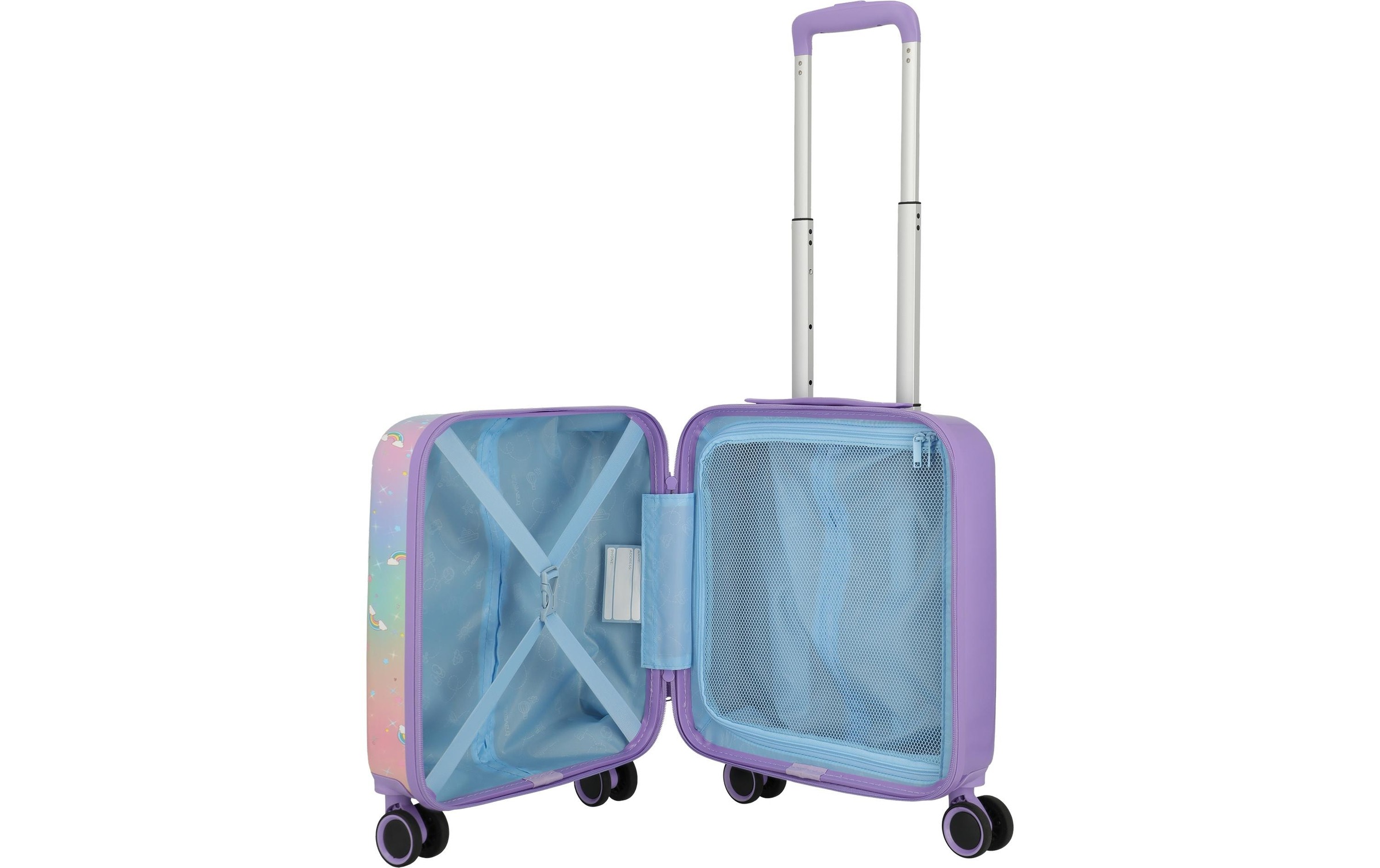 travelite Trolley »travelite MINIMOVER Trolley S 28 l Mehrfarbig « 28 l 4 Rollen