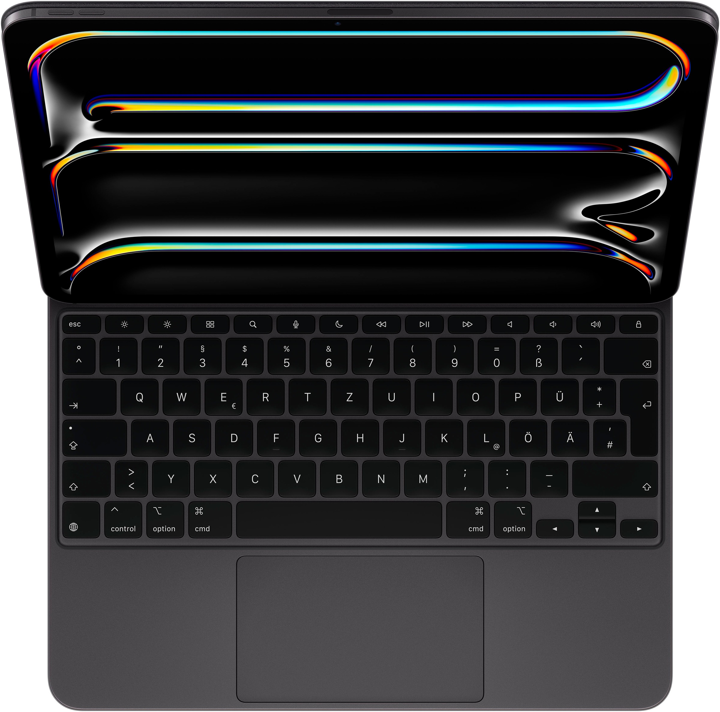 Apple Clavier avec touchpad »Magic Keyboard für 13" iPad Pro (M4)« (Pavé tactile | Port USB | Touches de fonction)