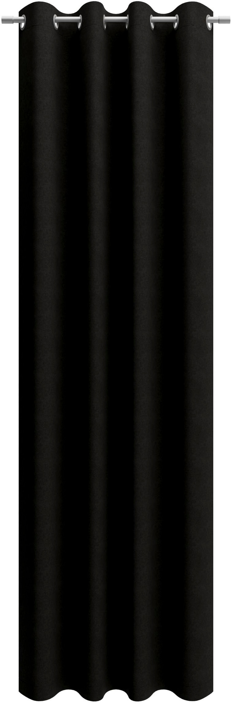 Neutex for you! Vorhang nach Mass »VELVETDREAM« Ösen 1 Stk. tlg. Uni Blackout mit samtiger Oberfläche