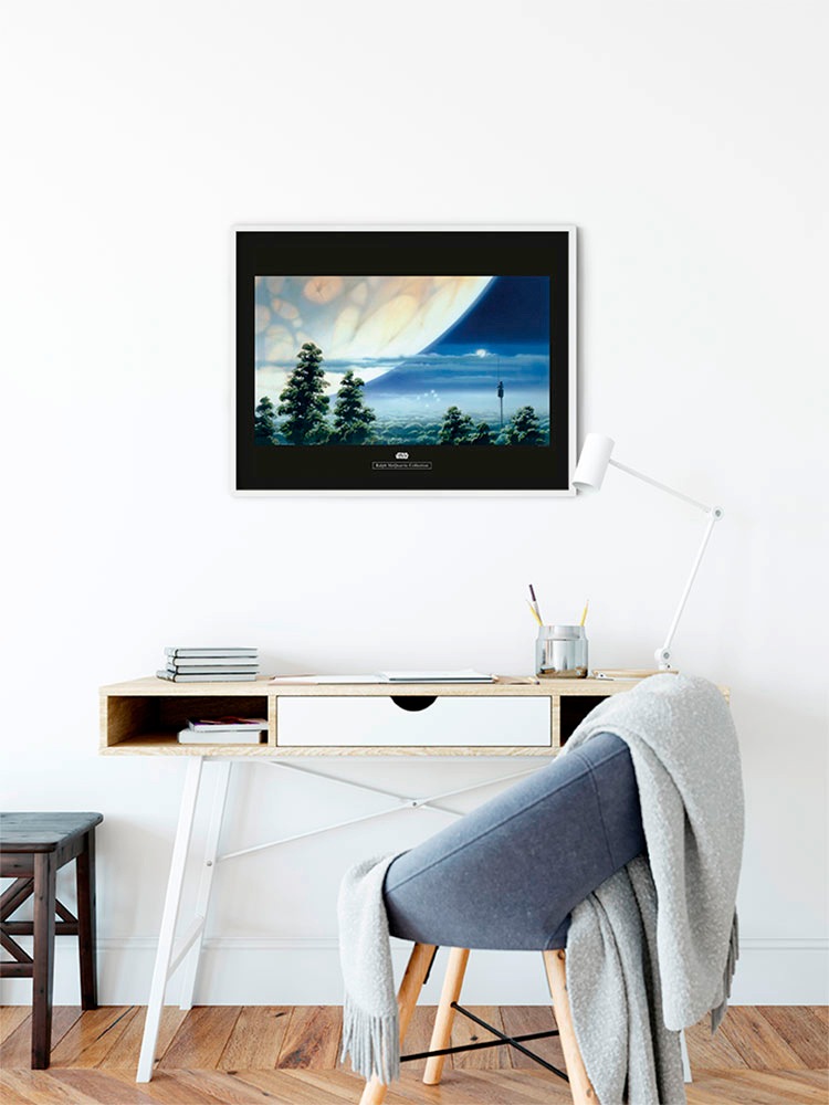 Komar Image »Star Wars Classic RMQ Yavin Lookout« 1 cuis tlg. Wandbild zur Dekoration im Kinderzimmer - ohne Rahmen