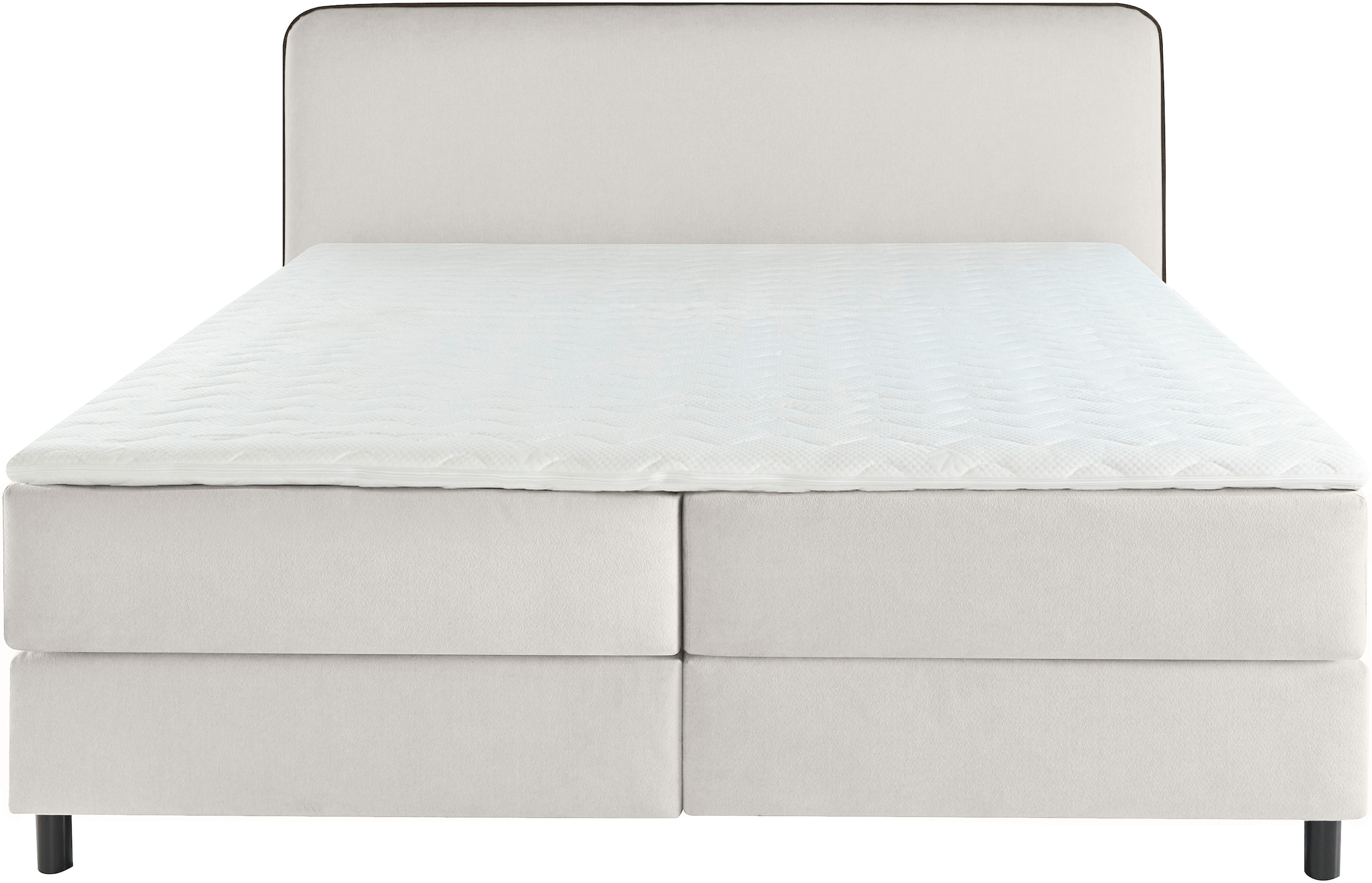 s.Oliver Boxspringbett »Kuhmo in verschiedenen Grössen inkl. Topper« wahlweise mit Bonnell- oder TTFK-Matratze in H2, H3 o. H4 erhältlich