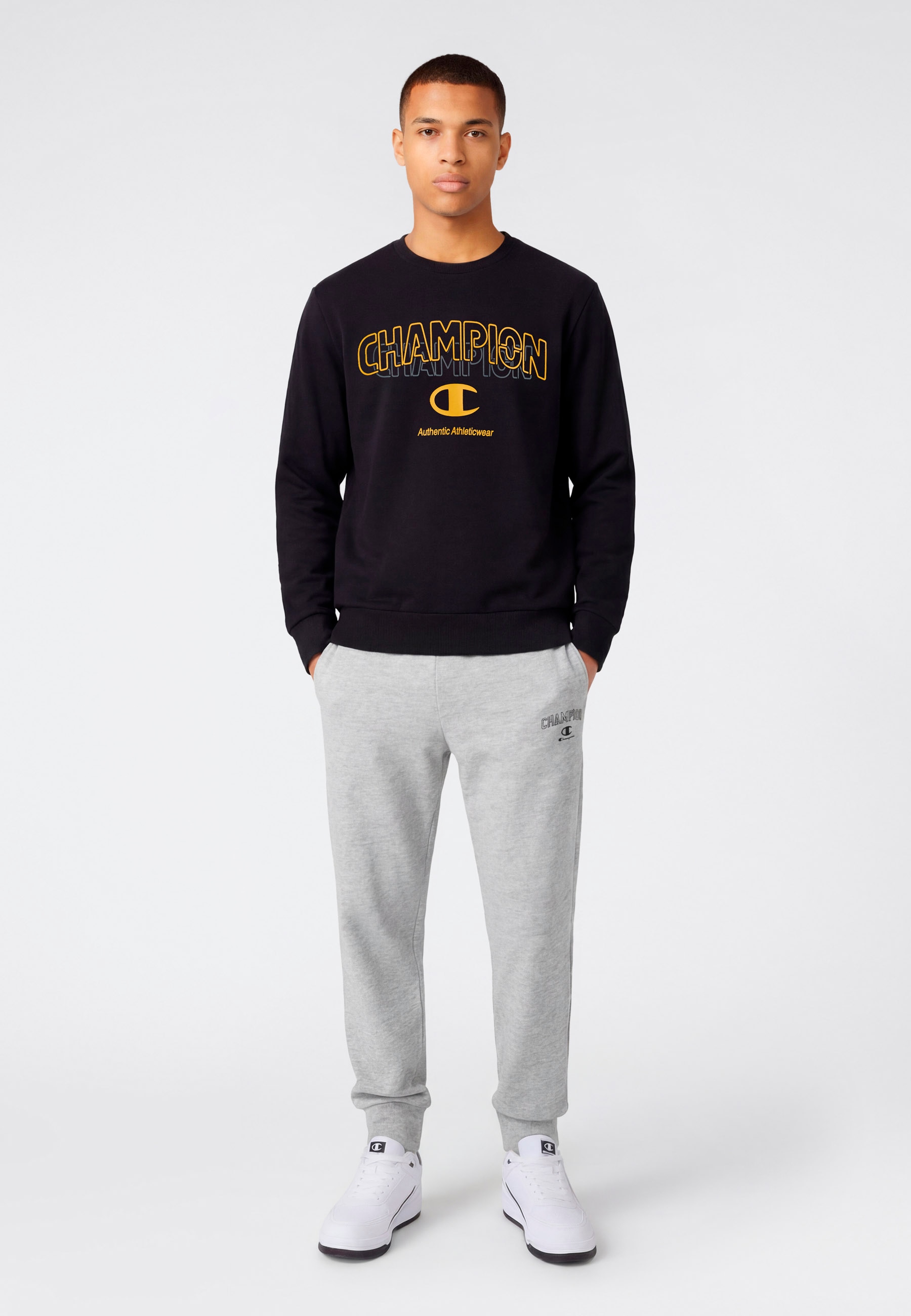 Champion Sweat-shirt »Graphic Terry Crewneck Sweatshirt«, mit Rundhalsausschnitt, sportlicher Schnitt, ohne Verschluss

