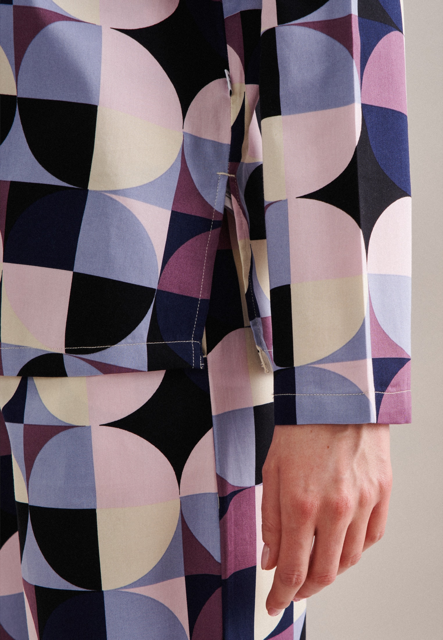 seidensticker Pyjama »Schwarze Rose«