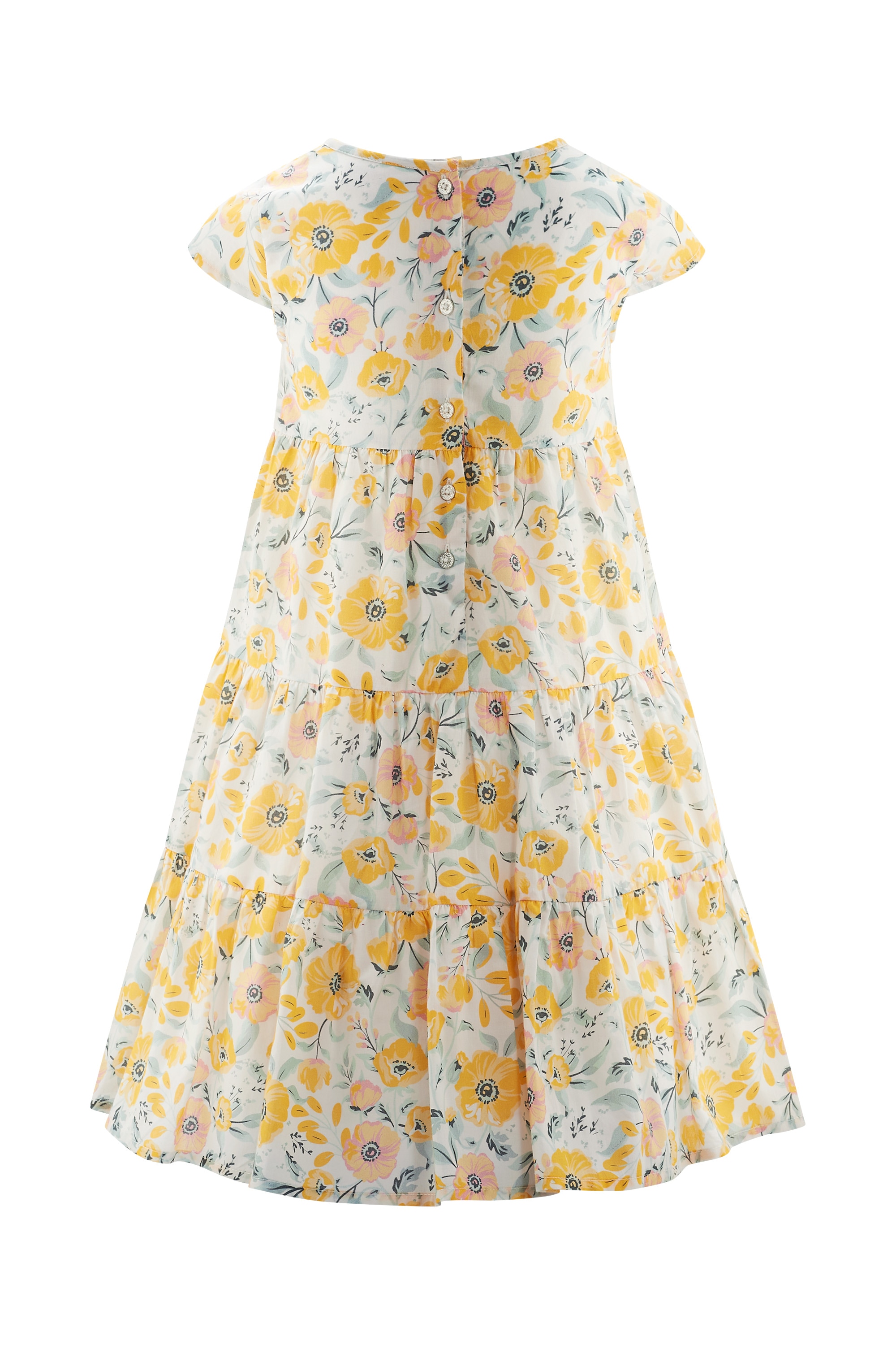 happy girls Robe d'été mit tollen Volants und mit Knopfleiste im Rücken