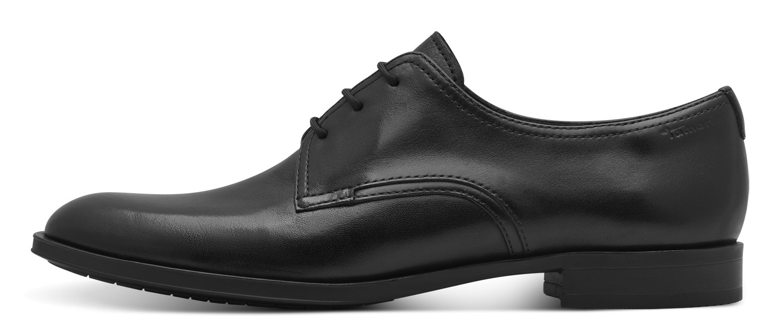 Tamaris Chaussure à lacets  , Blockabsatz, Halbschuh, Businessschuh mit Ziernähten