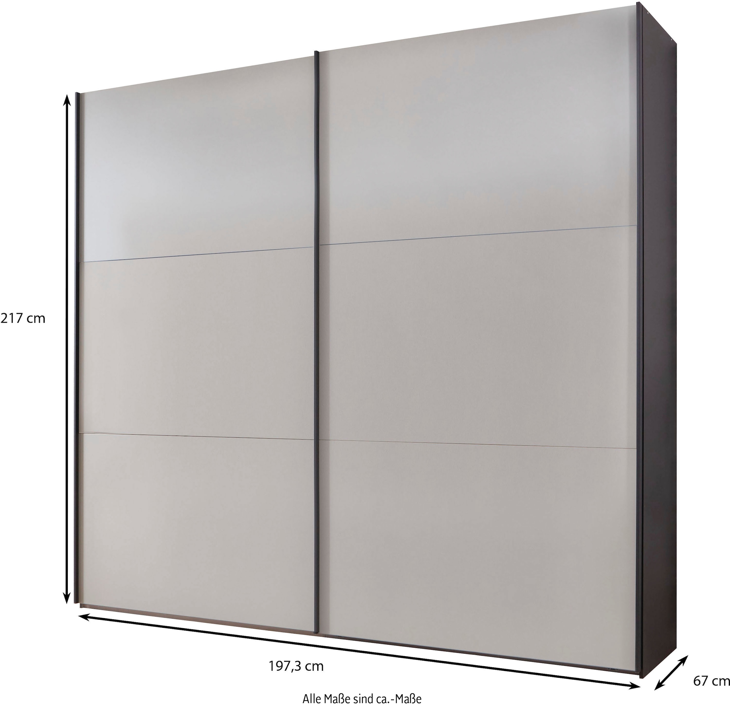 WIEMANN Armoire à portes coulissantes »Korfu« hochwertige Beschläge
