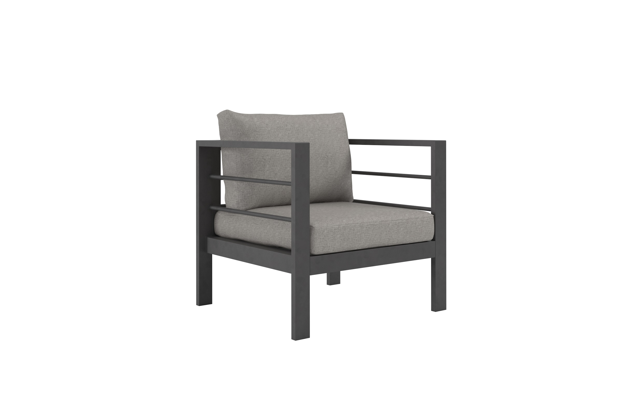 KONIFERA Gartenlounge-Set »»New Jersey«« Set, 1x 3er Sofa, 1x 2er Sofa,  2 Sessel, Tisch 62x110x41 cm, 19 Stk. tlg. inkl. Auflagen, Tischplatte aus Nonwood