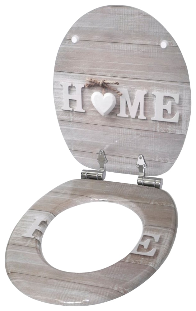 Sanilo Badaccessoire-Set »Home« bestehend aus WC-Sitz, Badteppich und Waschbeckenstöpsel