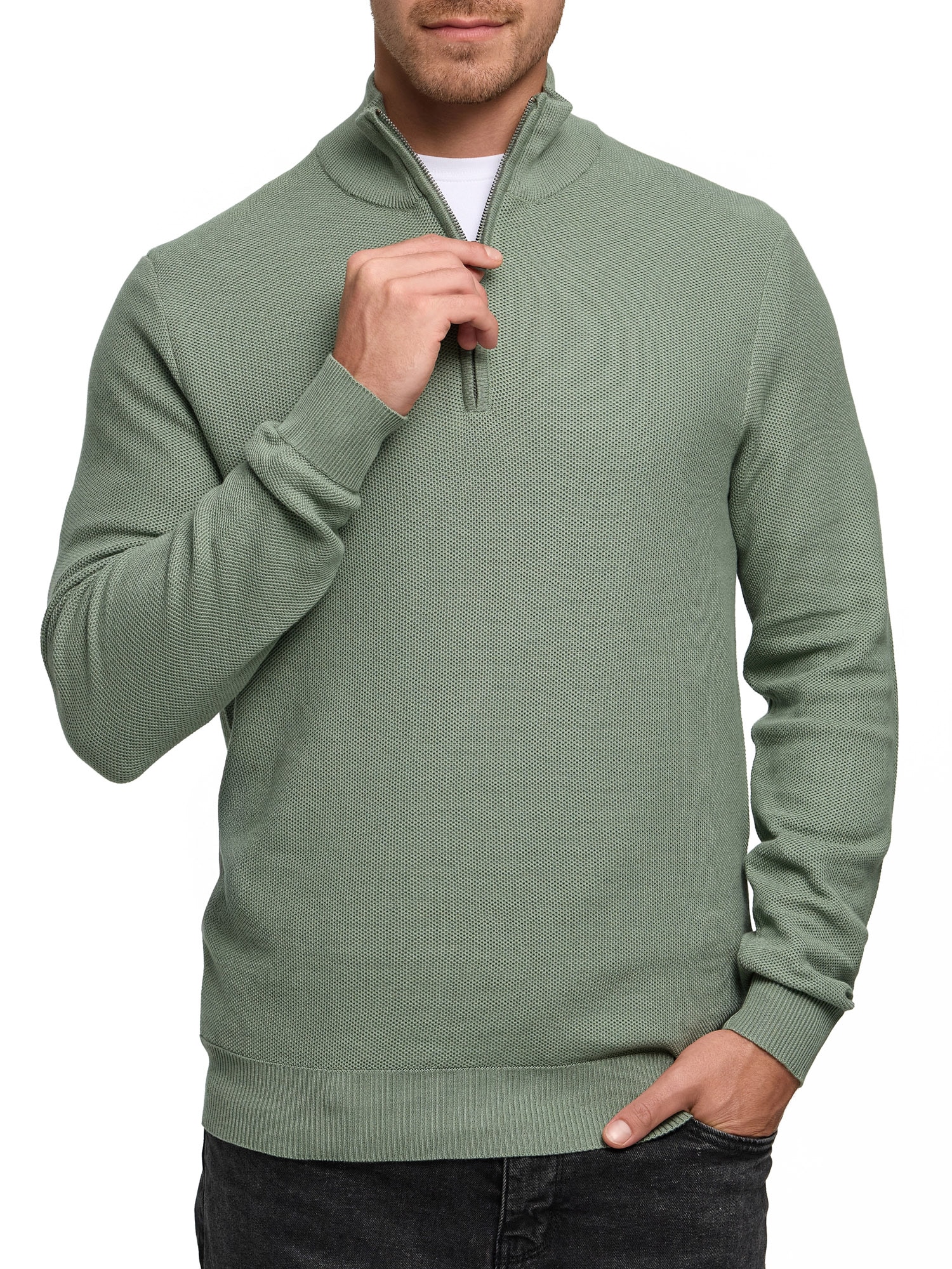 Indicode Troyer »INBarcerle Half Zip«