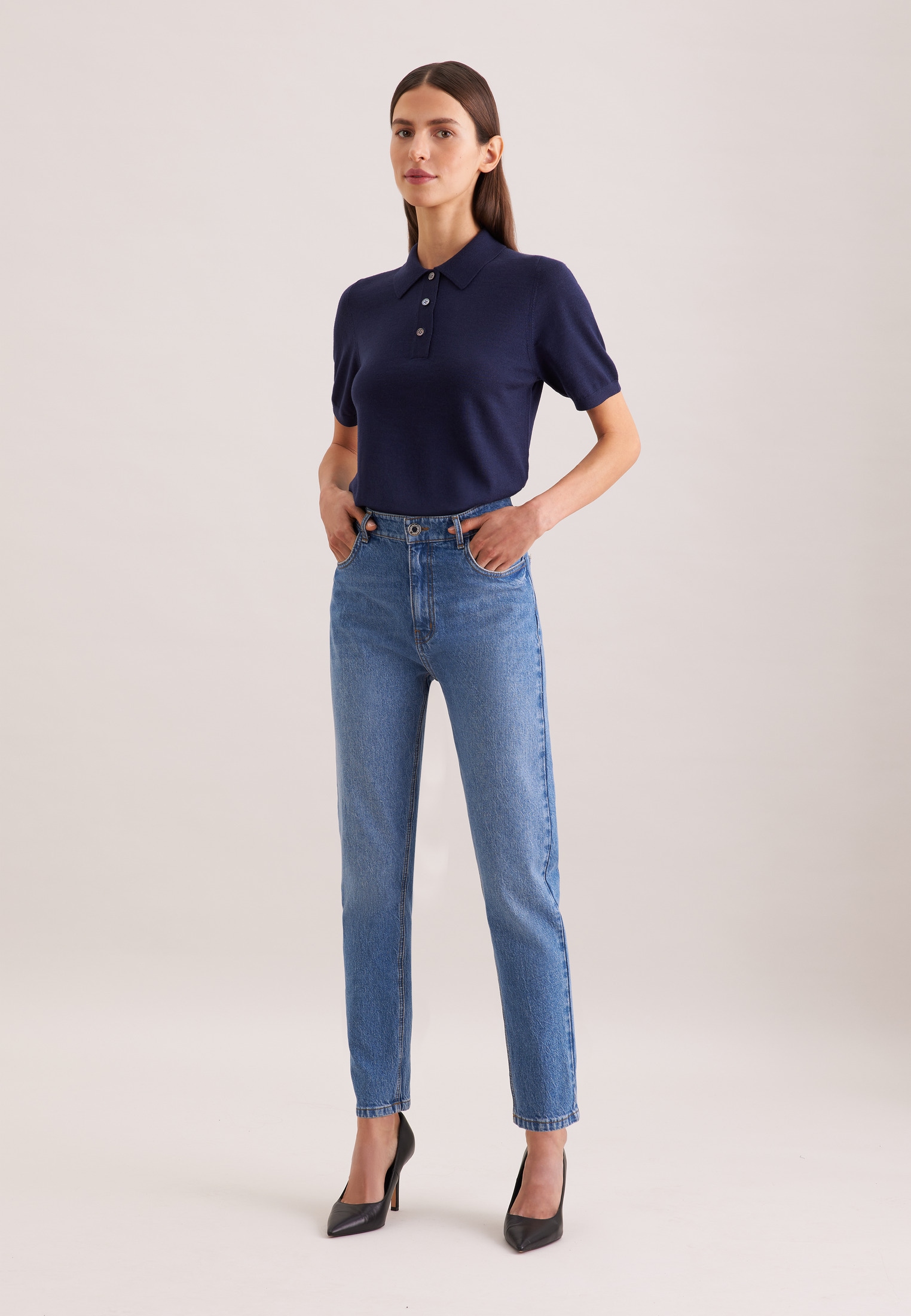 seidensticker Pull en tricot Polo