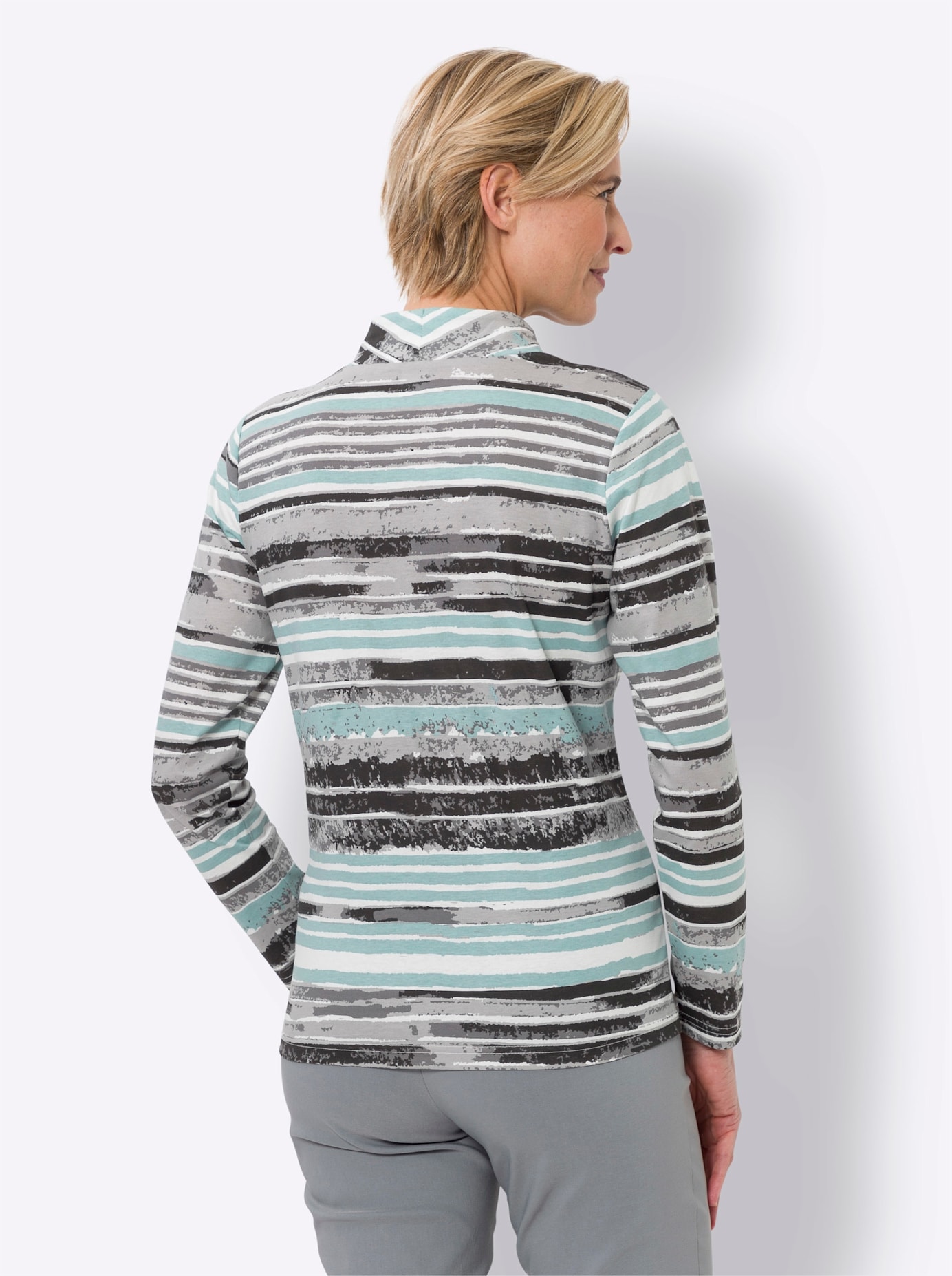 Classic Basics T-shirt à col montant »Stehkragen-Shirt« 1 cuis