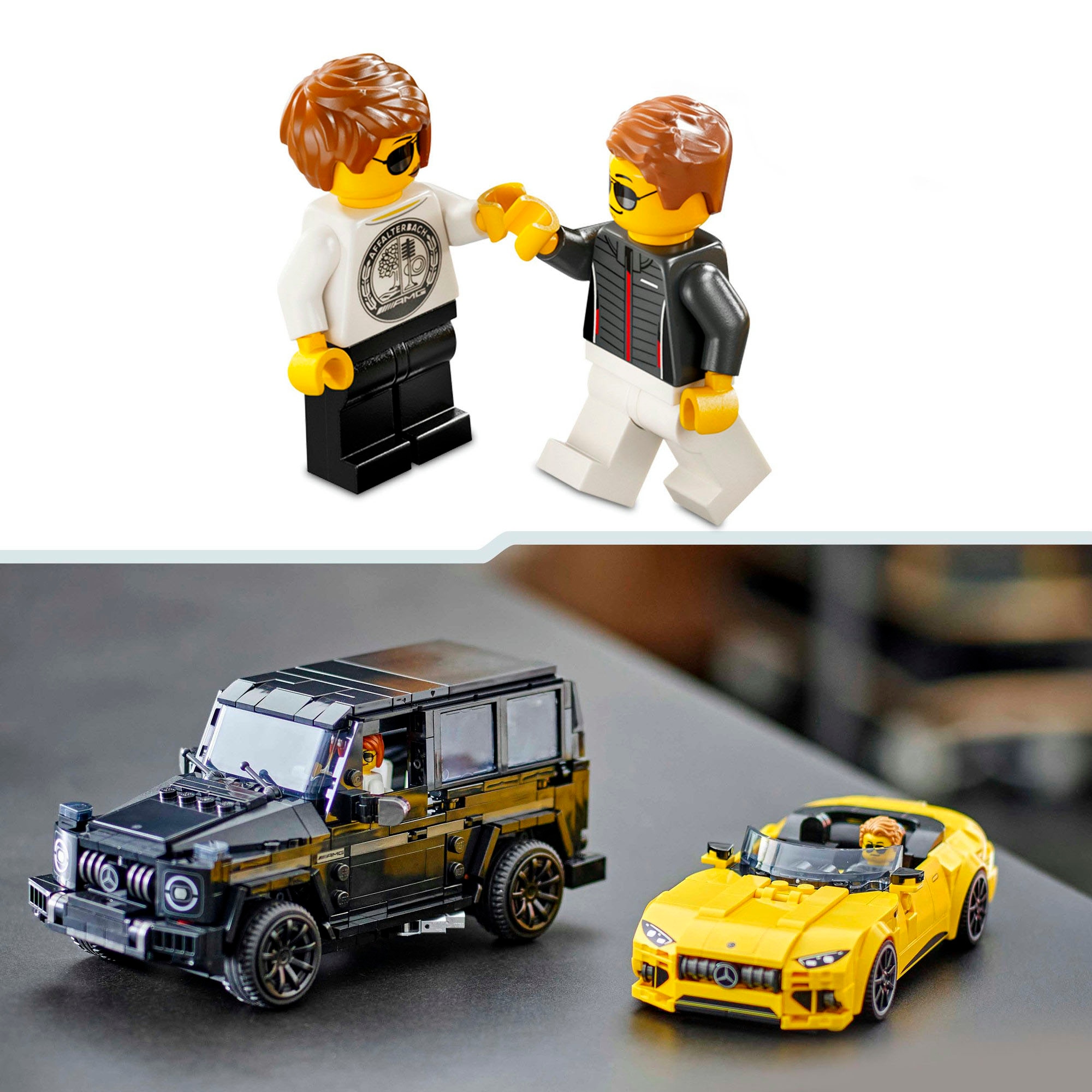 LEGO® Konstruktionsspielsteine »Mercedes-AMG G 63 & Mercedes-AMG SL 63 (76924), LEGO Speed Champions« Made in Europe