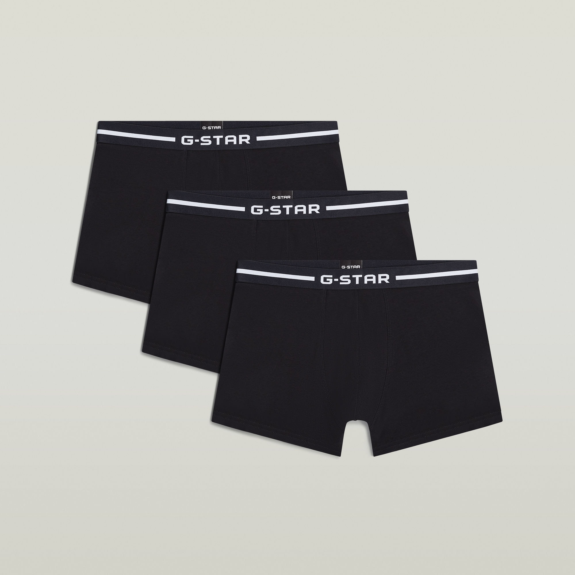 G-STAR Boxershorts »ACRE, 3 PACK TRUNKS« Packung, 3 Stk. mit Logo-Bund