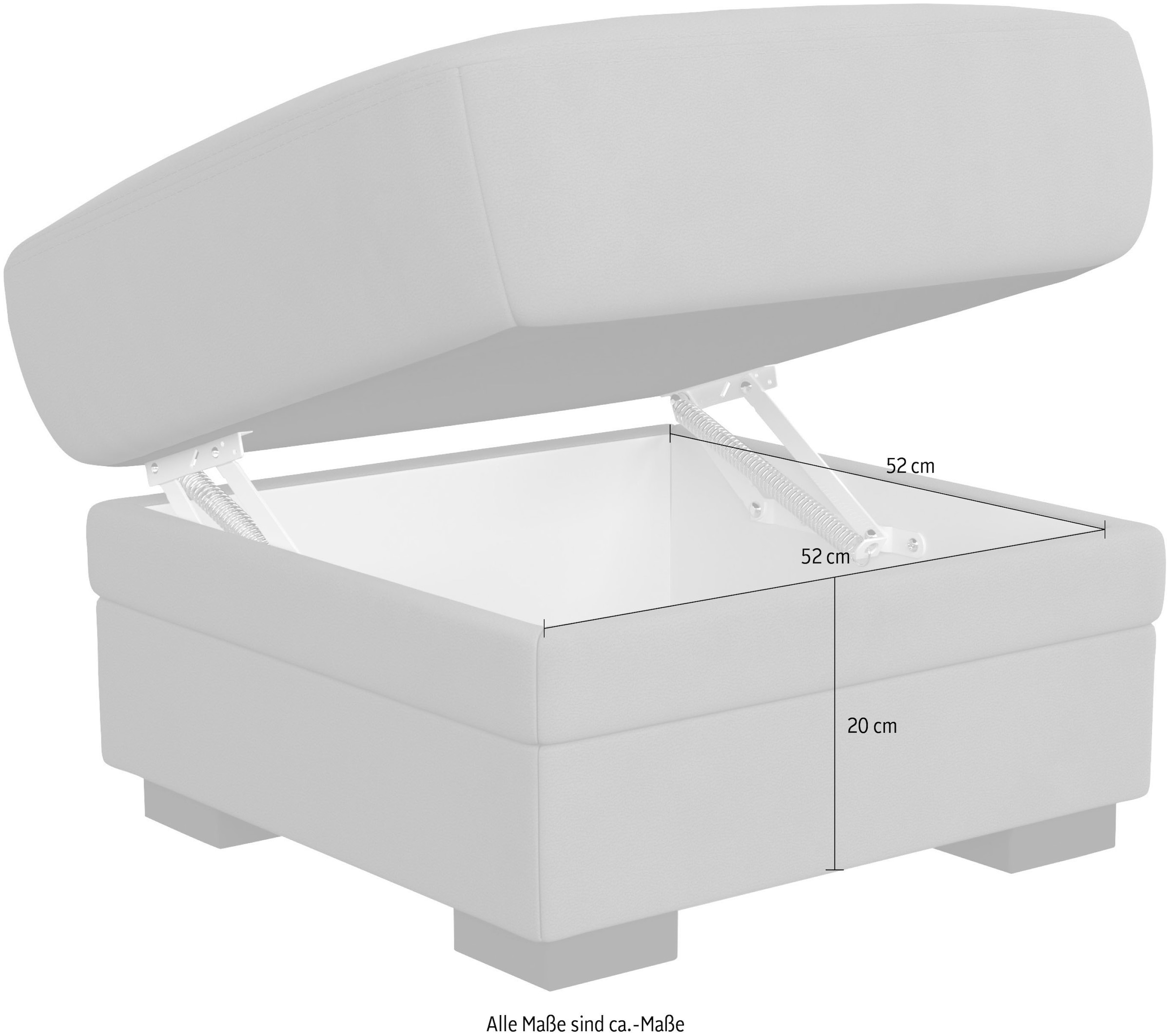 COTTA Hocker »Marcus« mit Stauraum