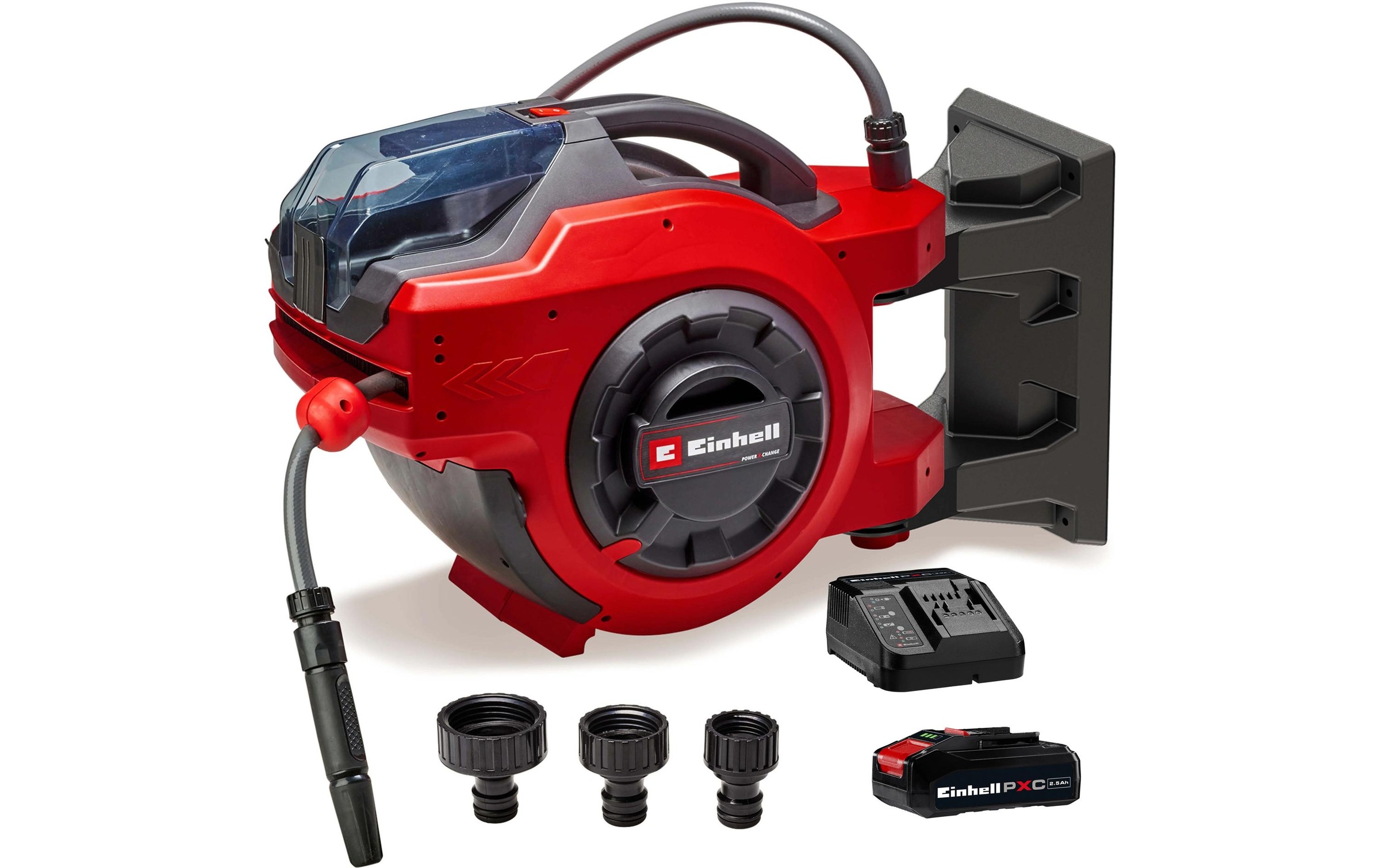 Einhell Schlauchaufroller »Einhell Schlauchtrommel GE-HR 18/30 Li Akku, 30 m, 12.5 mm«