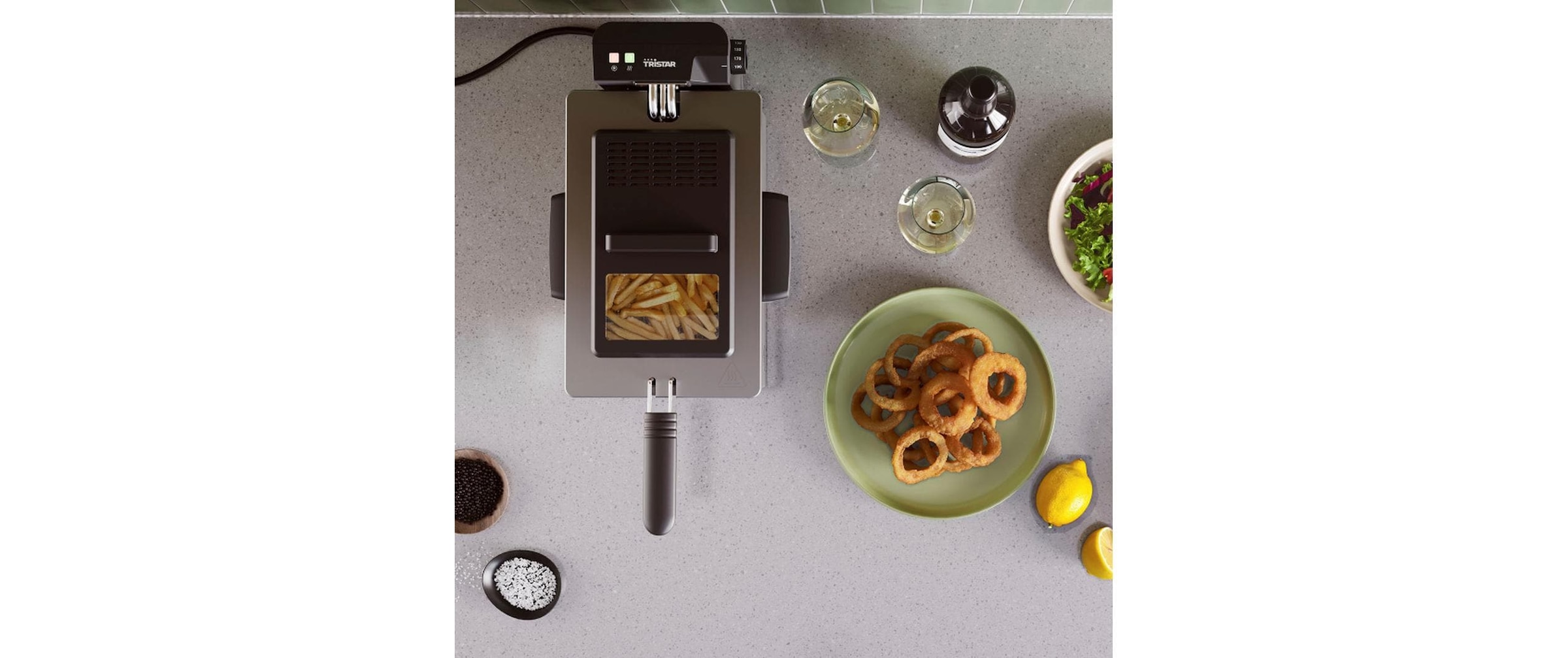 Tristar Friteuse »Fritteuse Edelstahl 2000 W 3 l« 2000