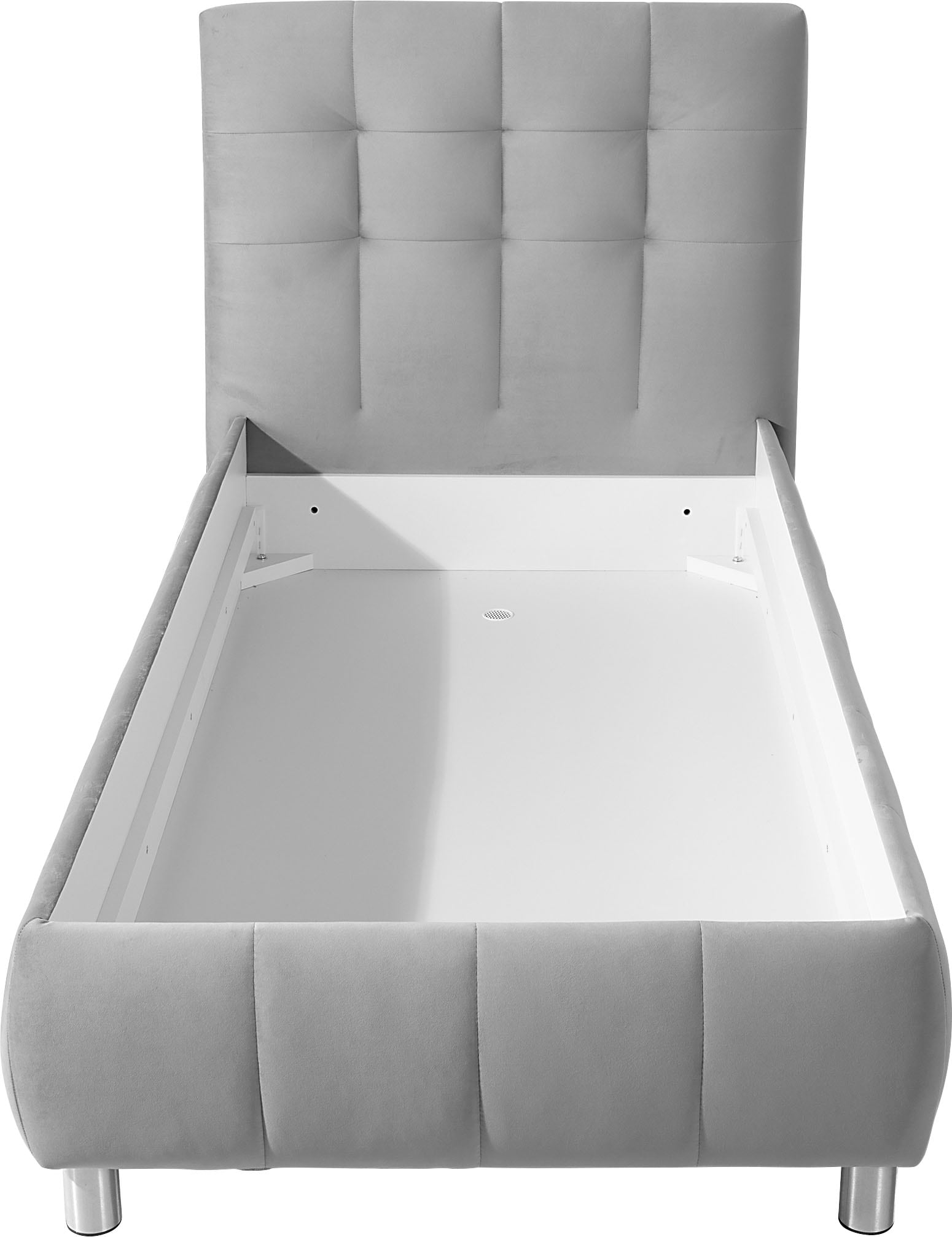 Maintal Lit rembourré »Lalley« incl. coffre de lit disponible en H2,H3,H4 et 3 versions de matelas