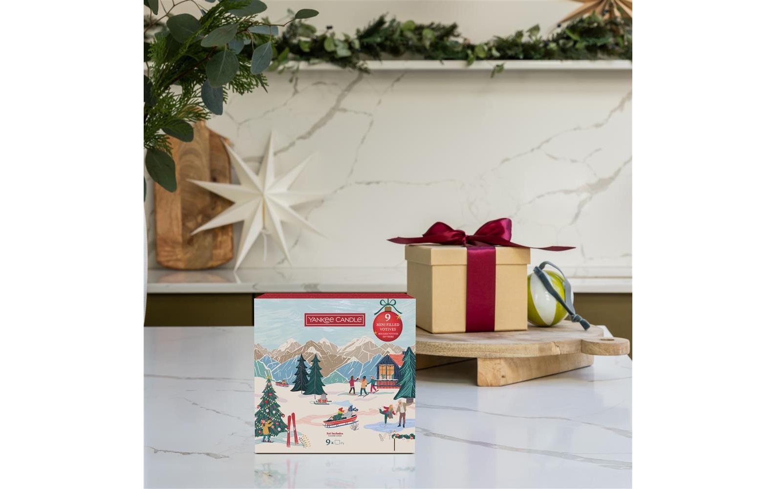 Yankee Candle Duftkerze »Kerzenglas Après Ski 9er Set«