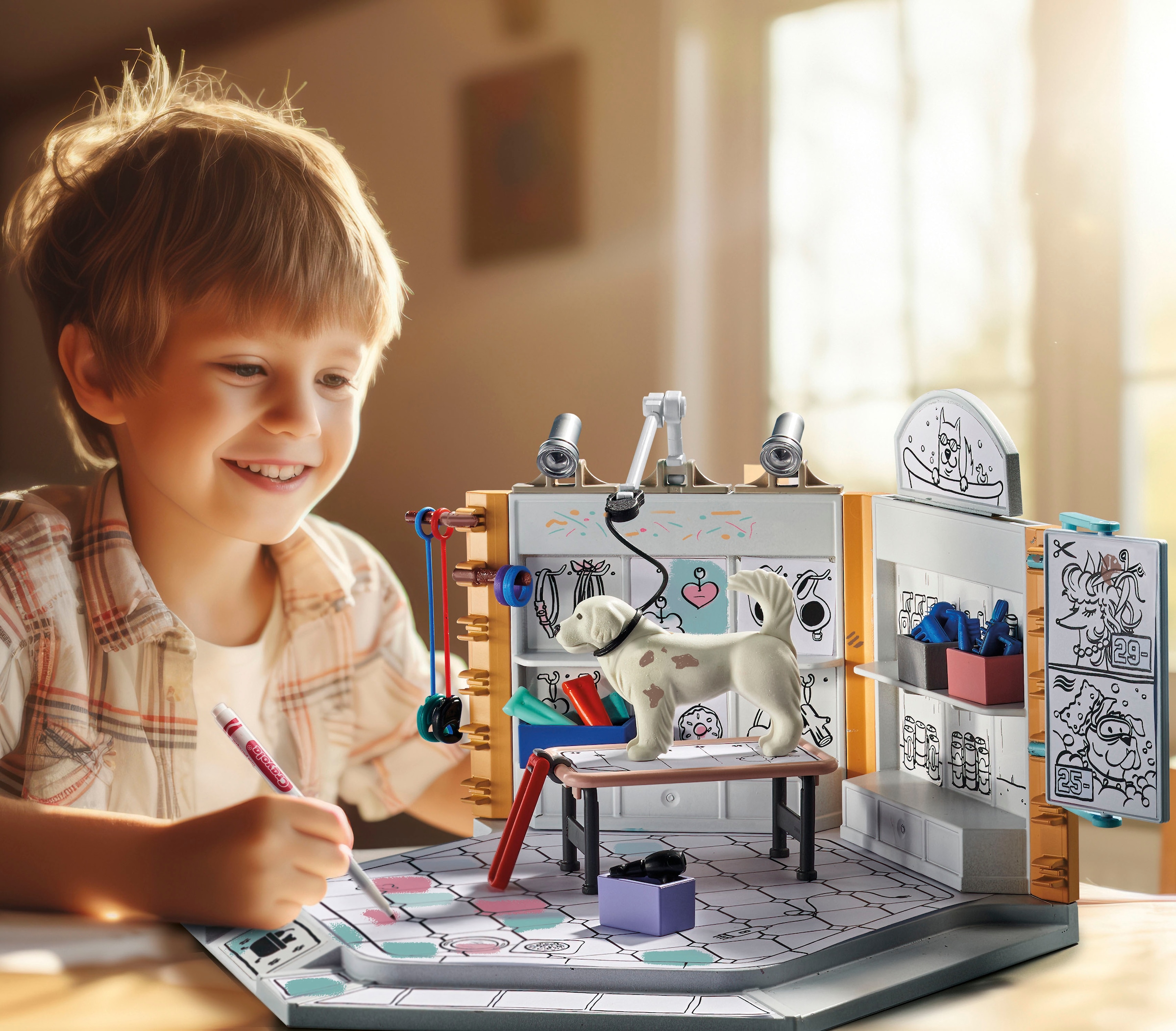 Playmobil® Jeu de construction »Hundesalon (71514), Color« Made in Europe