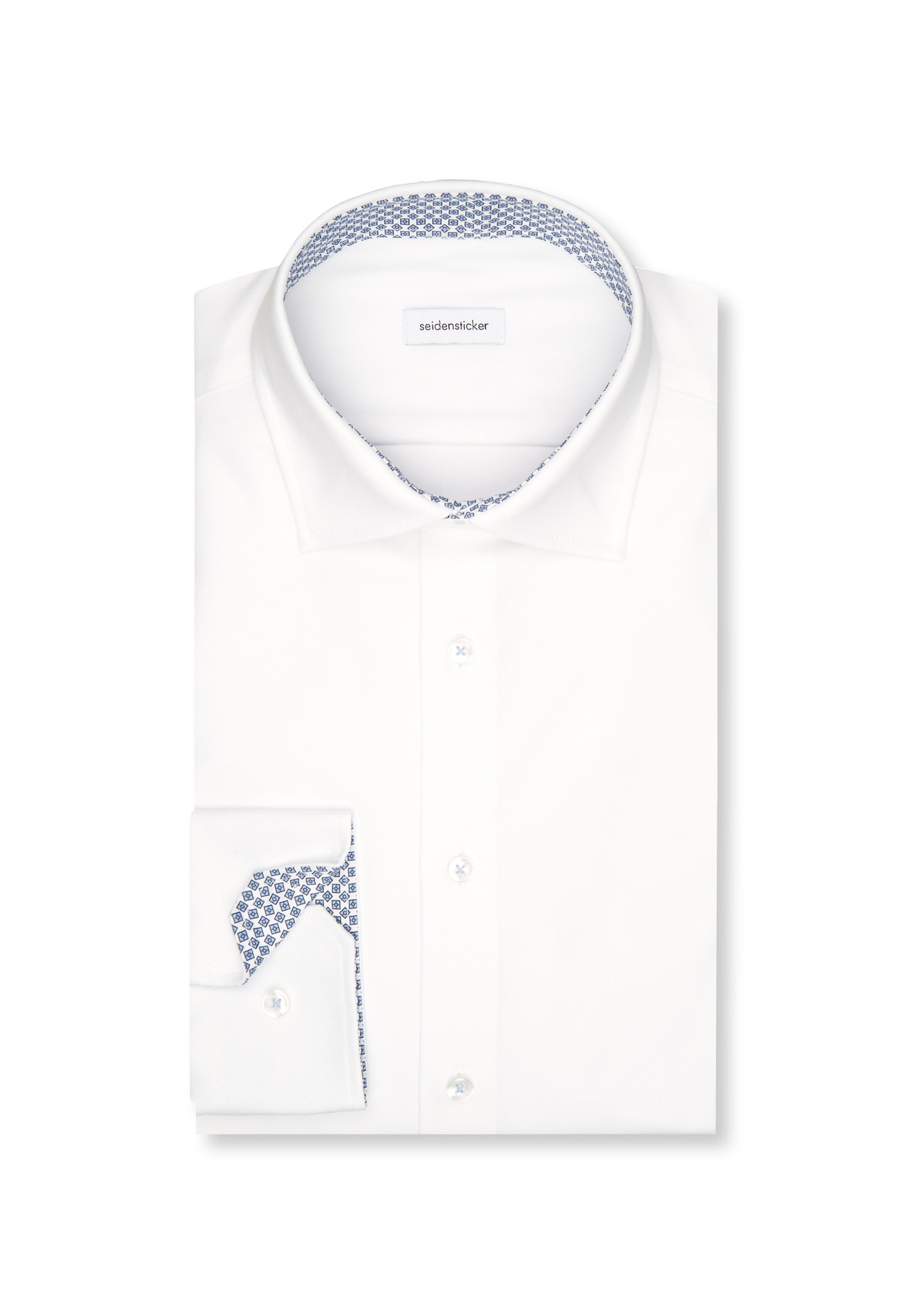 seidensticker Businesshemd »Slim«, Slim 1/1 Kentkragen Uni
