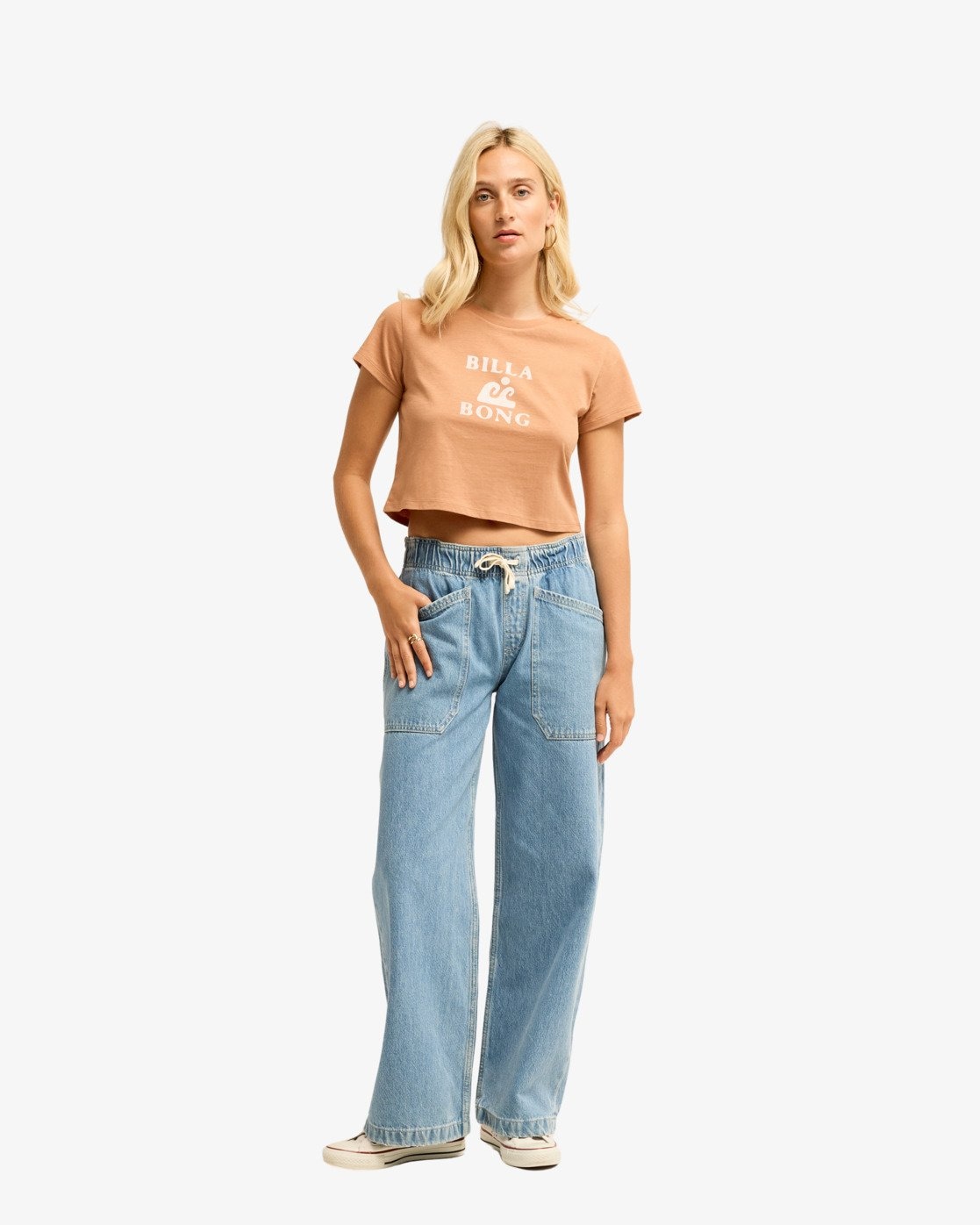 Billabong 1100000002199 »ZONTE DENIM« avec coupe normale large, en coton, respirant