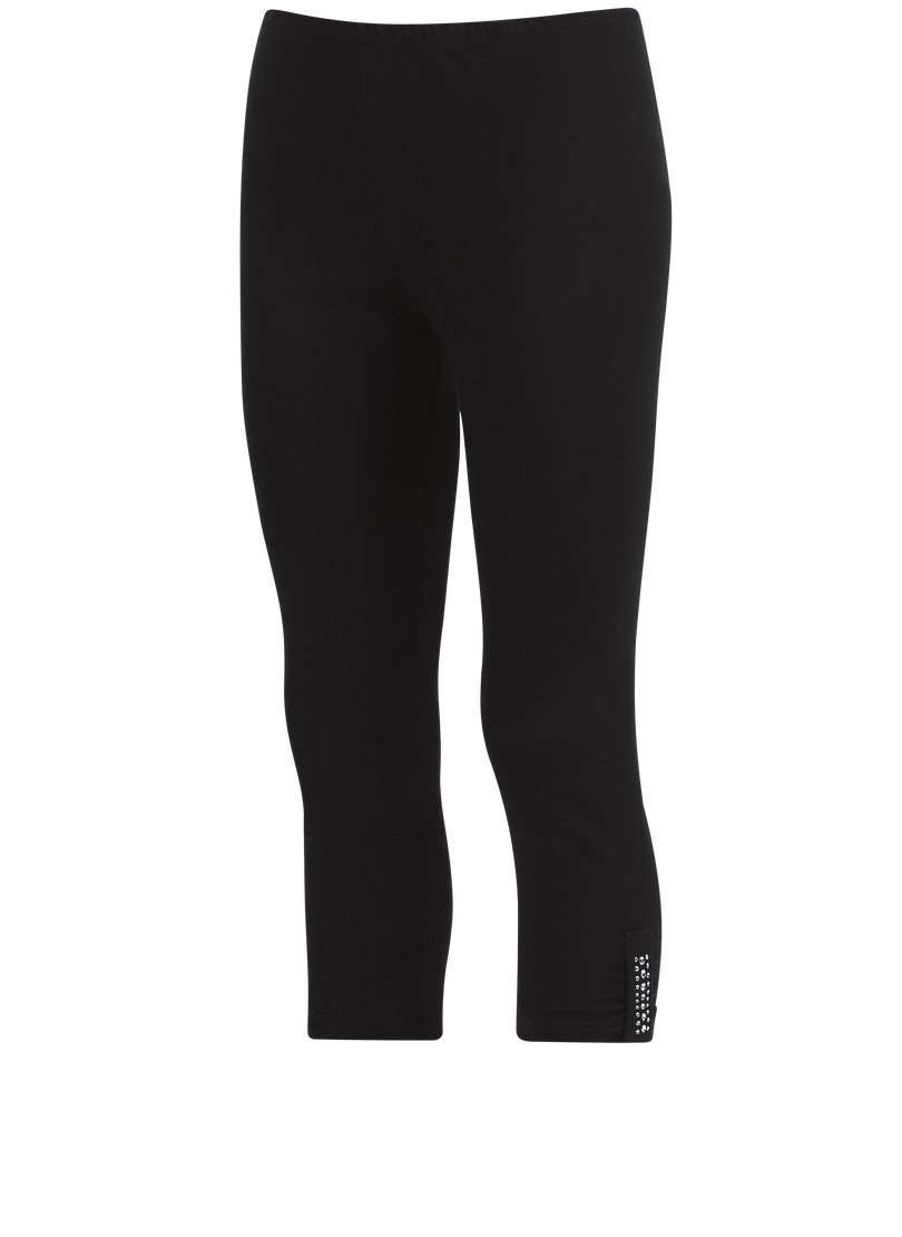 Trigema Leggings »TRIGEMA Leggings 7/8 mit Kristallsteinen«