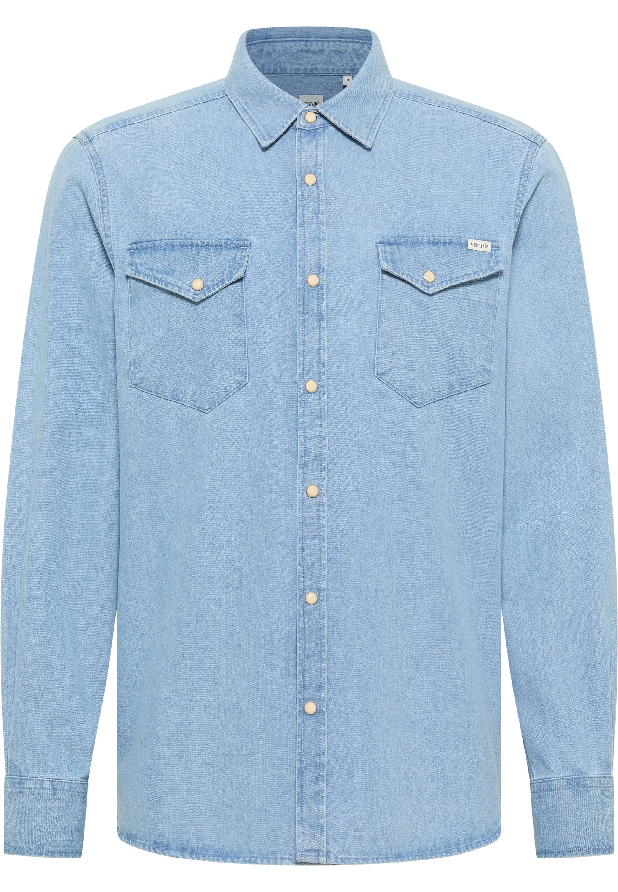 MUSTANG Chemise à manches longues »Herren Style Duver«