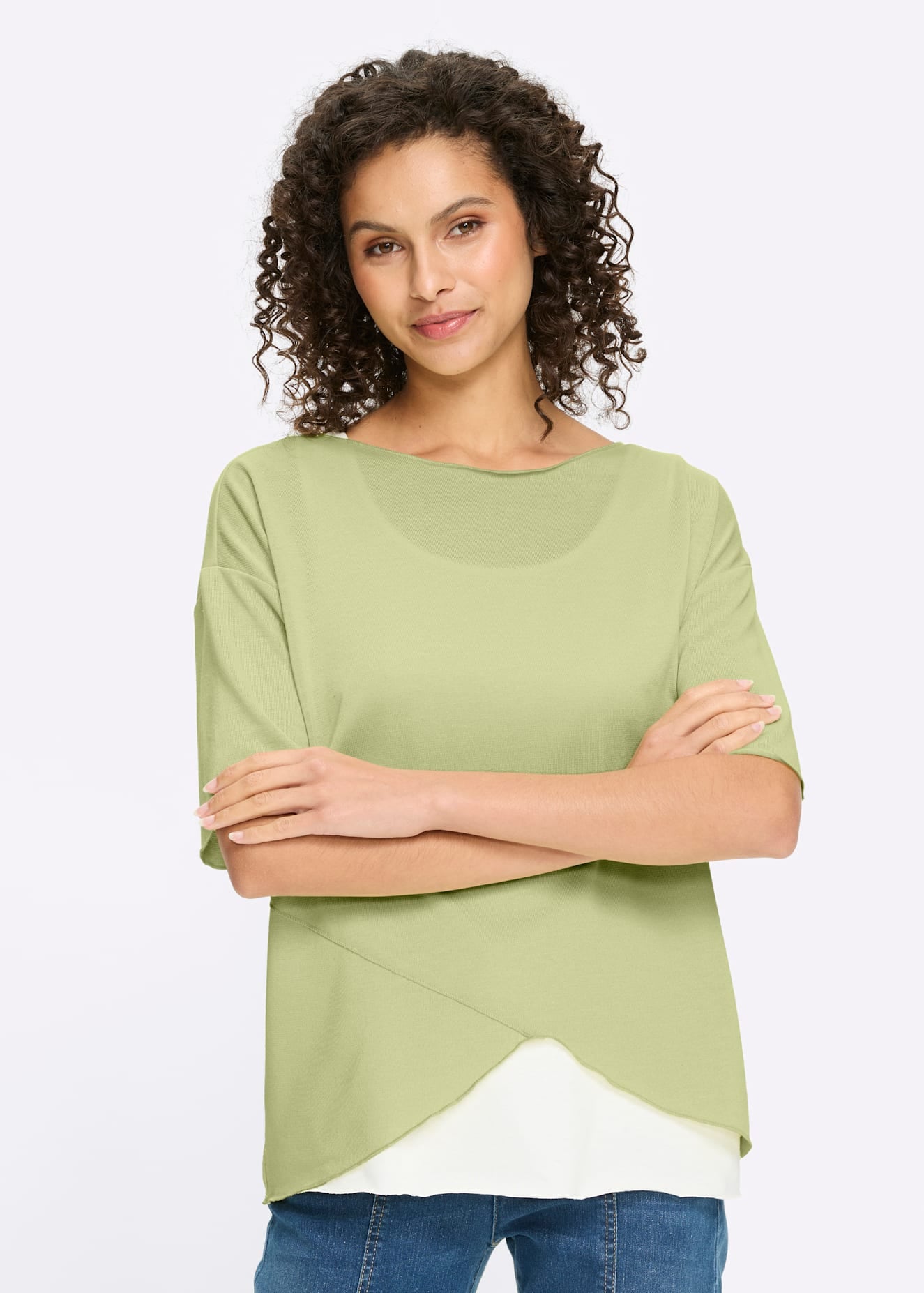 heine 2-in-1-Shirt »2-in-1-Shirt« 1 tlg.