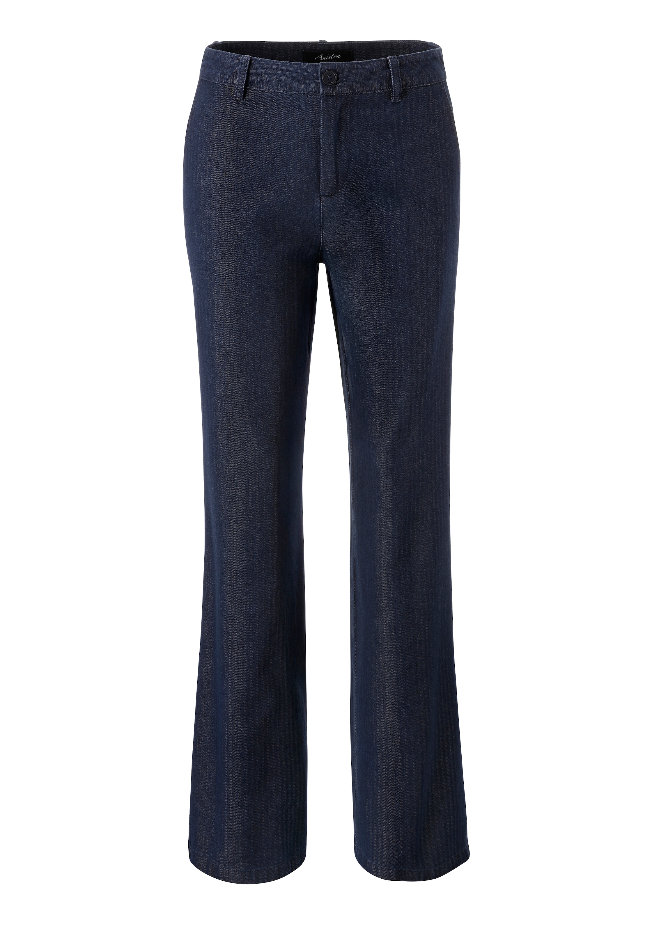 Aniston CASUAL Jeans droit en denim structuré et doux - NOUVELLE COLLECTION