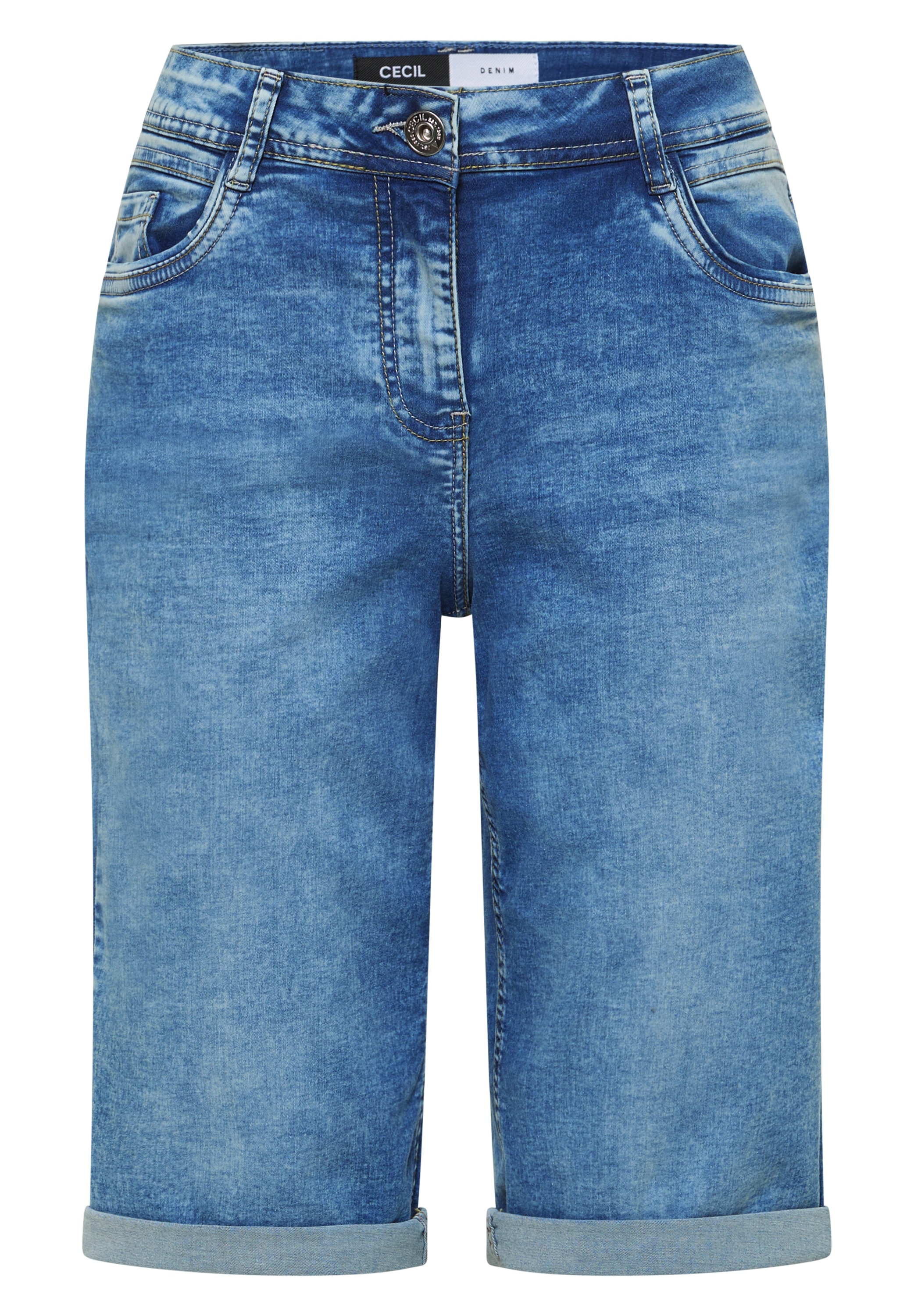 Cecil Short »Neele«  short en jean/Loose Fit avec stretch