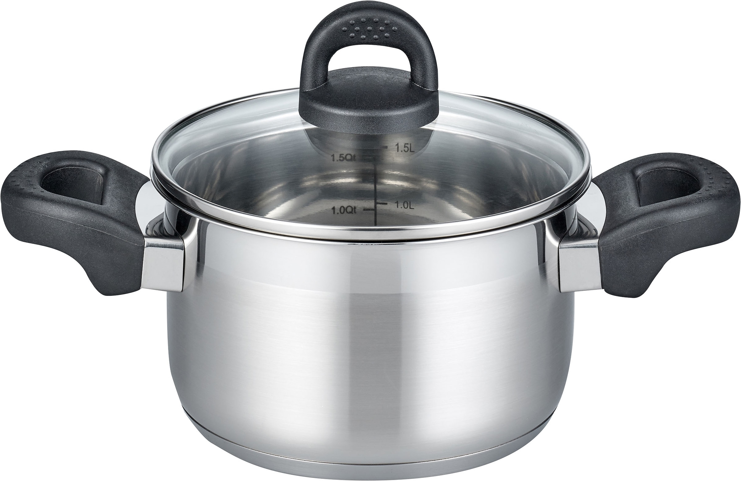 Elo Basic Set de casseroles »Turmalin« Ensemble, je 1 Fleischtopf Ø 16/20/24 cm, 1x Stielkasserolle Ø 16 cm, 7 cuis tlg.
