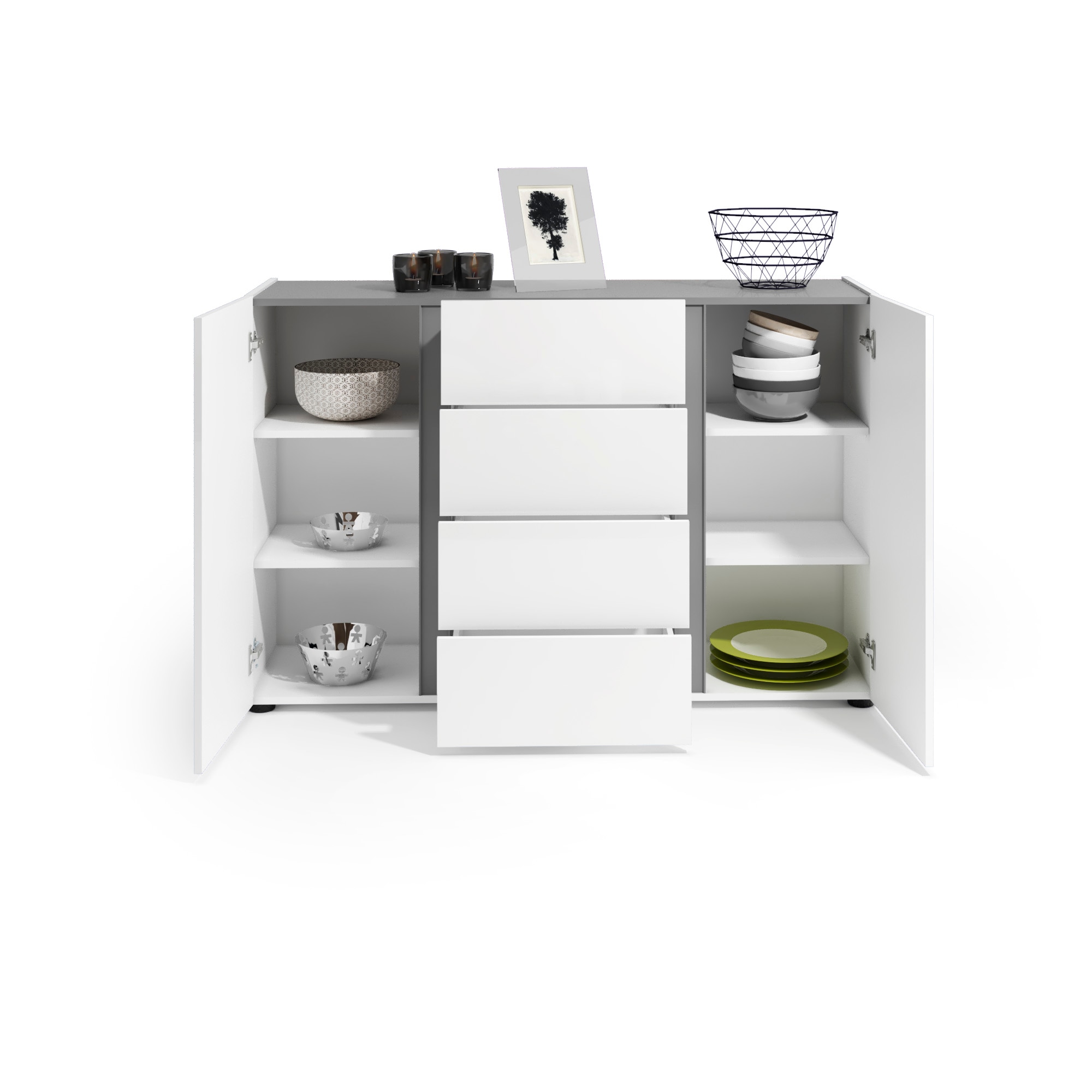 Home affaire Sideboard »Atrium« 1 cuis tlg.