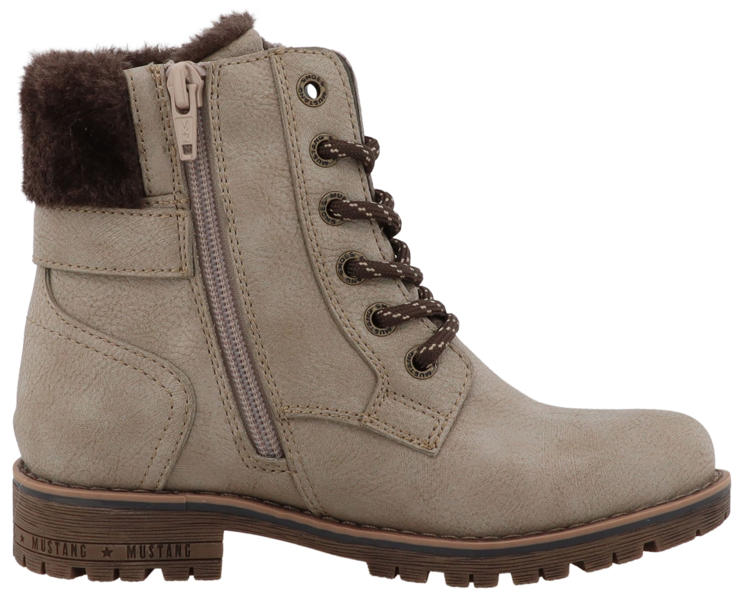 Mustang Shoes Bottes d'hiver »Matilde«  bottes outdoor, bottines à lacets avec doublure chaude