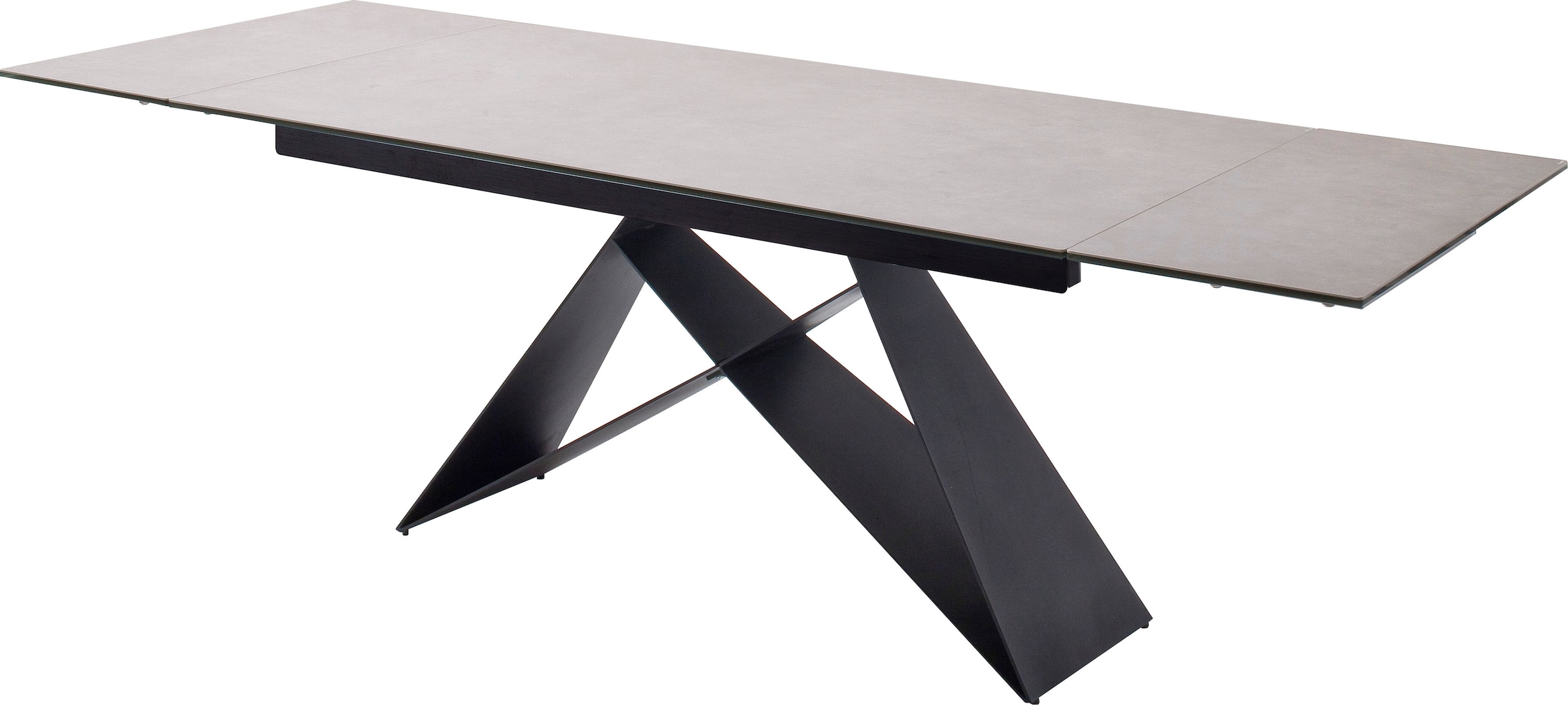 MCA furniture Esstisch »Kobe« Esstisch Glas-Keramik mit Stirnauszug
