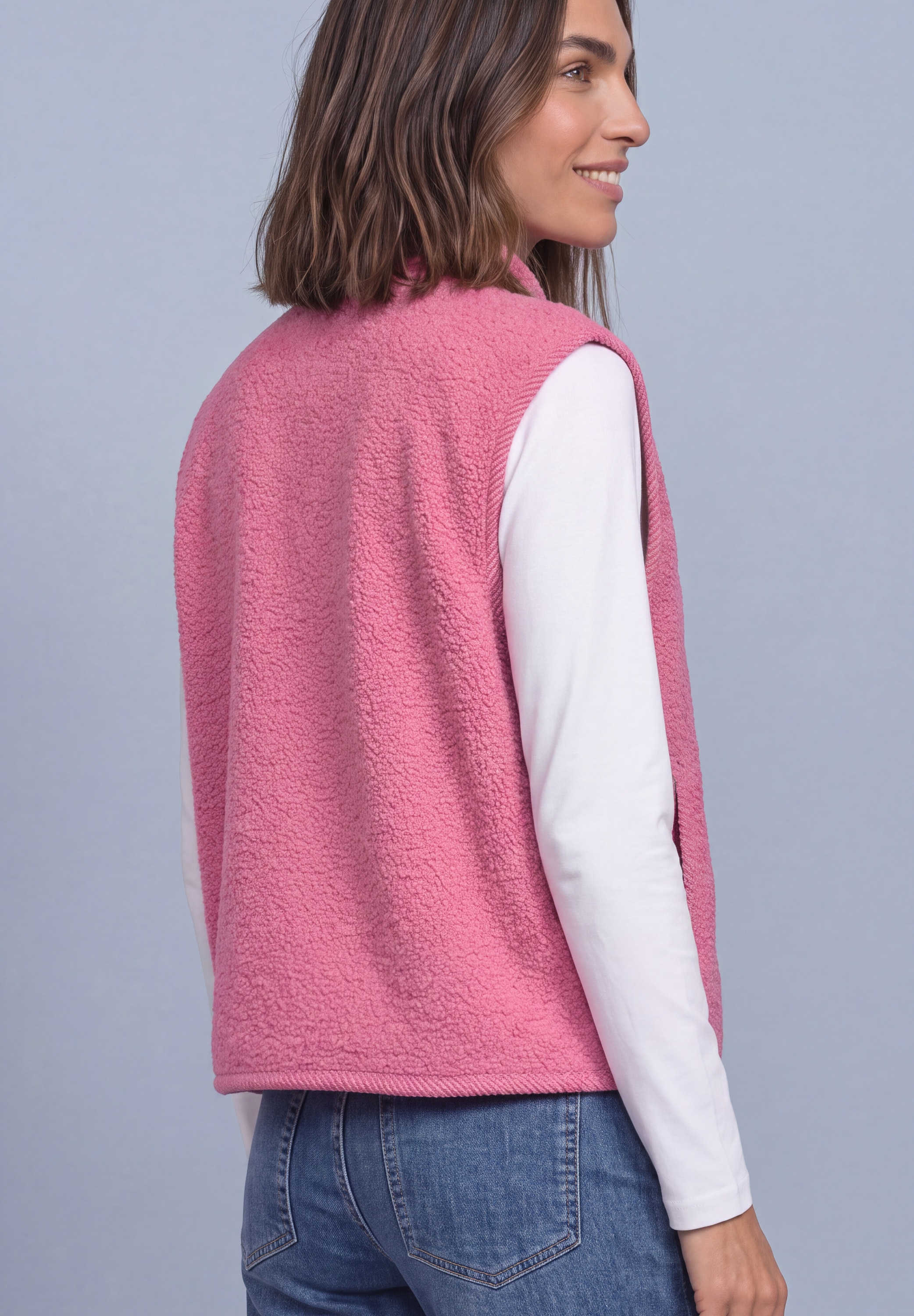 STREET ONE Gilet en peluche