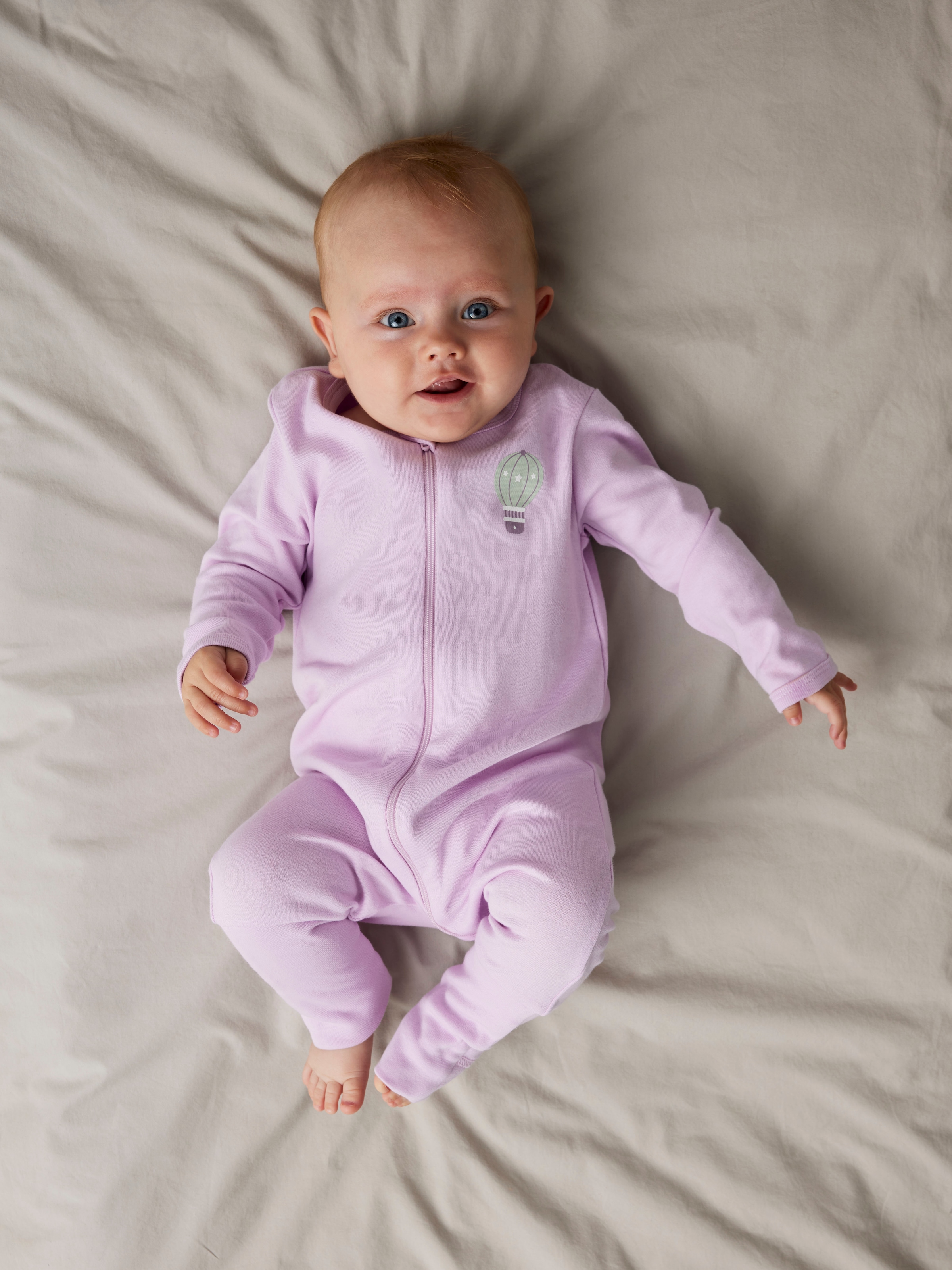 Name It Pyjama »NBFNIGHTSUIT 2P ZIP FF JET DOT NOOS« Packung, 2 pièces