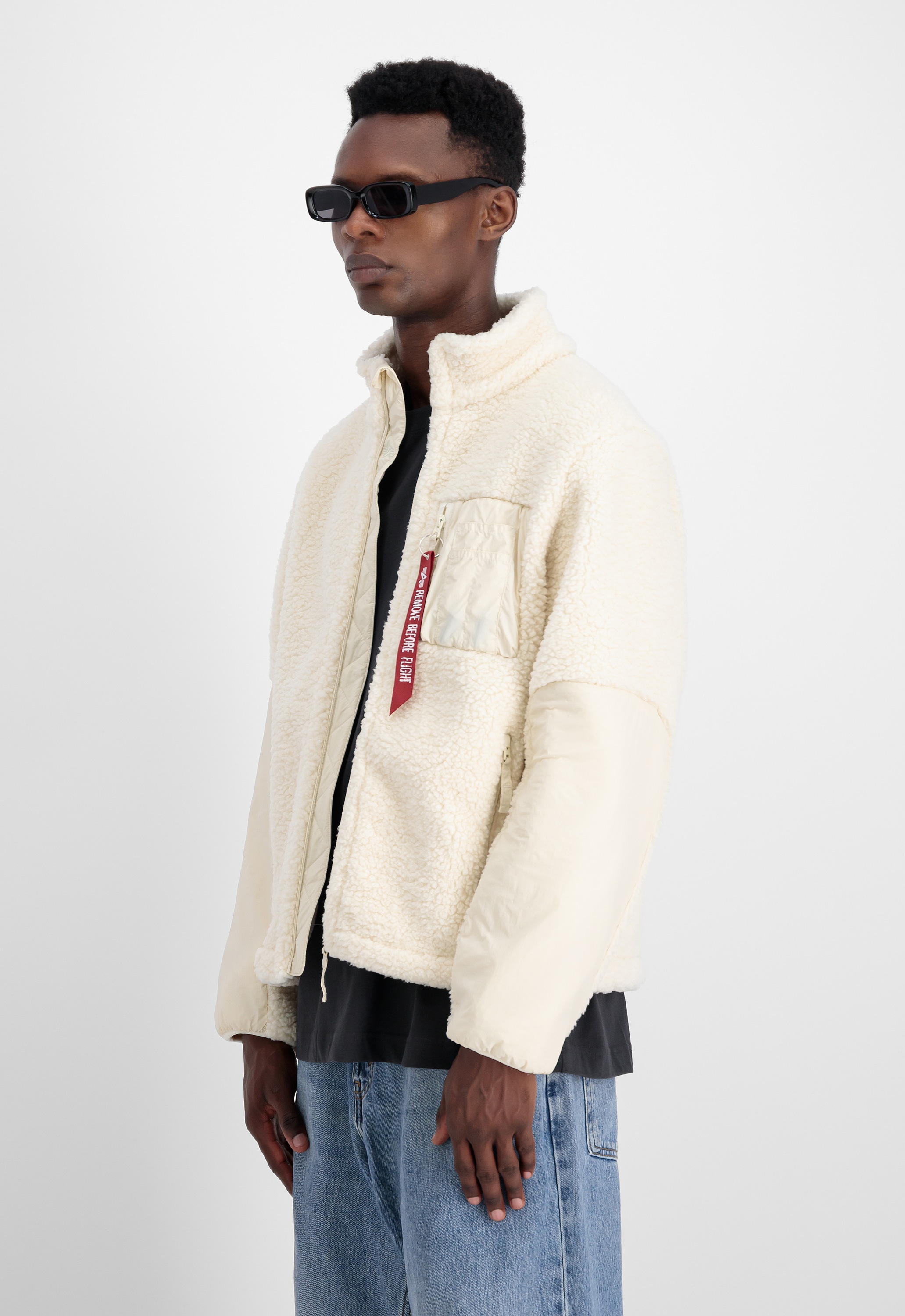 Alpha Industries Funktionsjacke »Sherpa Zip-Jacket«