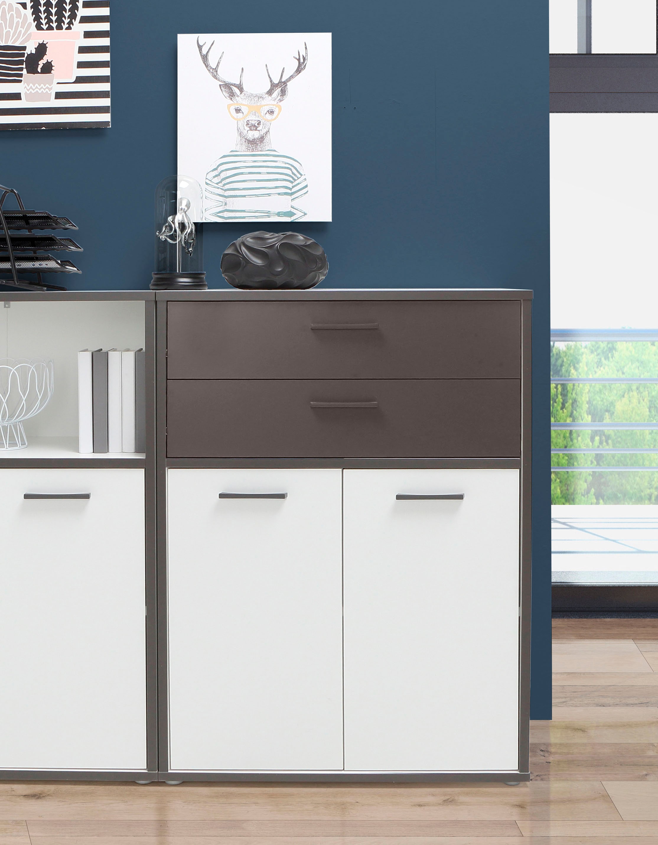 FORTE Kommode »Keflav« Breite 84,5 cm