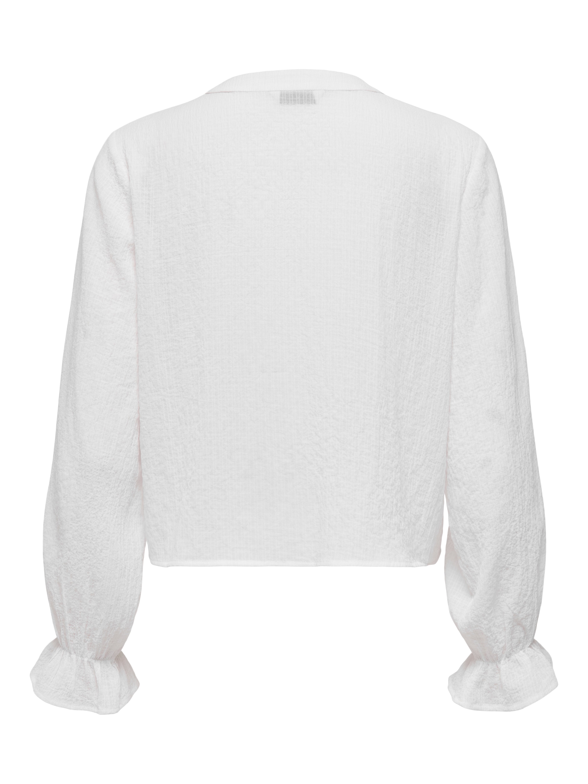 ONLY Blouse à manches longues »ONLVICKY LIFE L/S EMB TOP WVN NOOS«