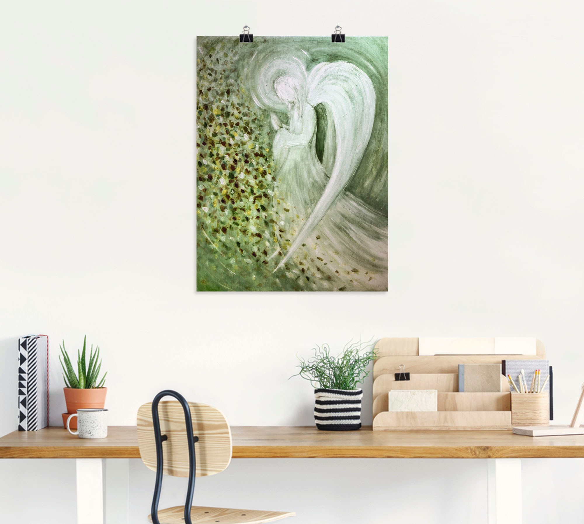 Artland Fresque murale »Engel II« 1 cuis tlg. als Leinwandbild, Poster in verschied. Grössen