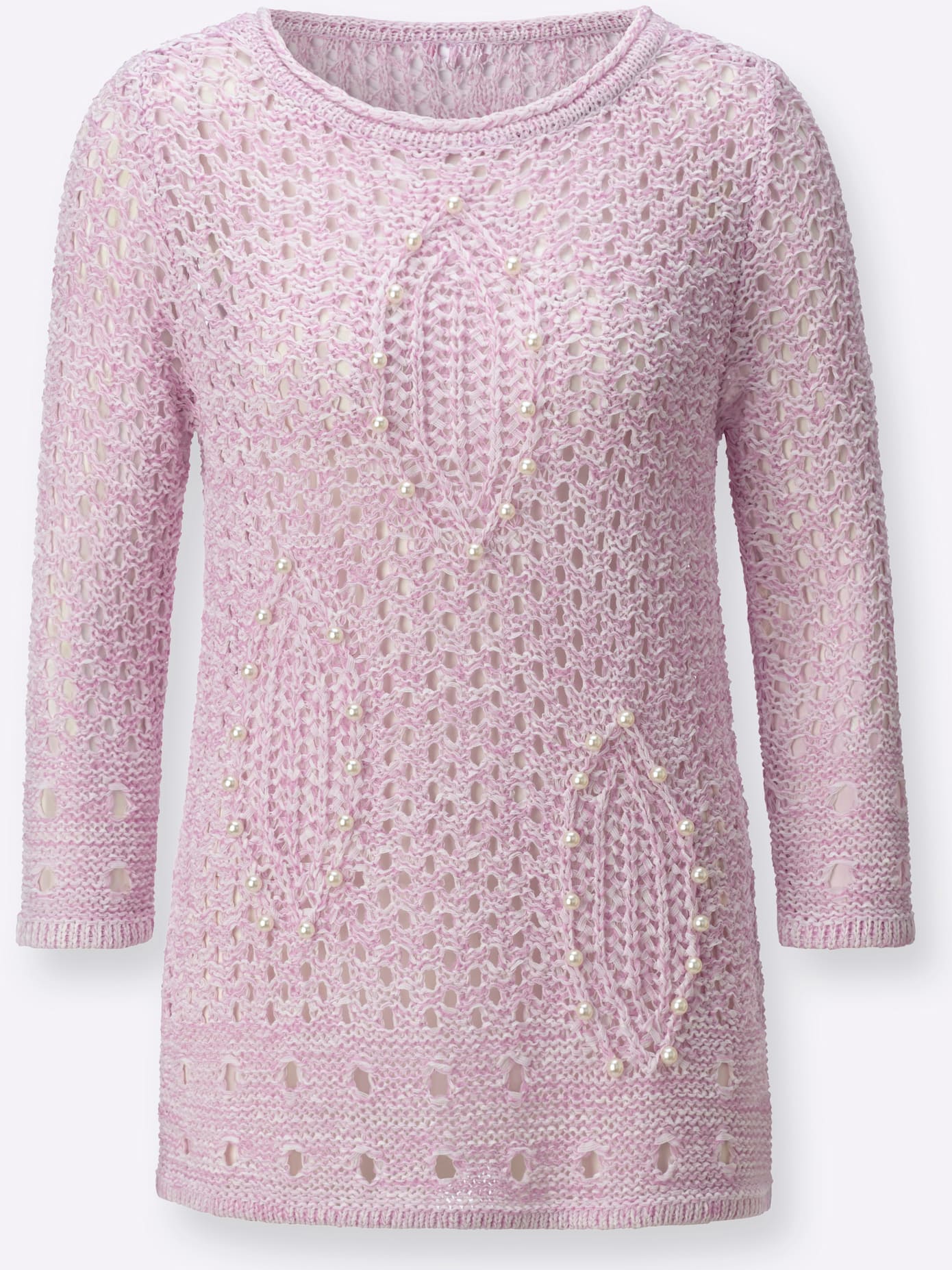 creation L Pull ajouré »Ajour-Pullover«