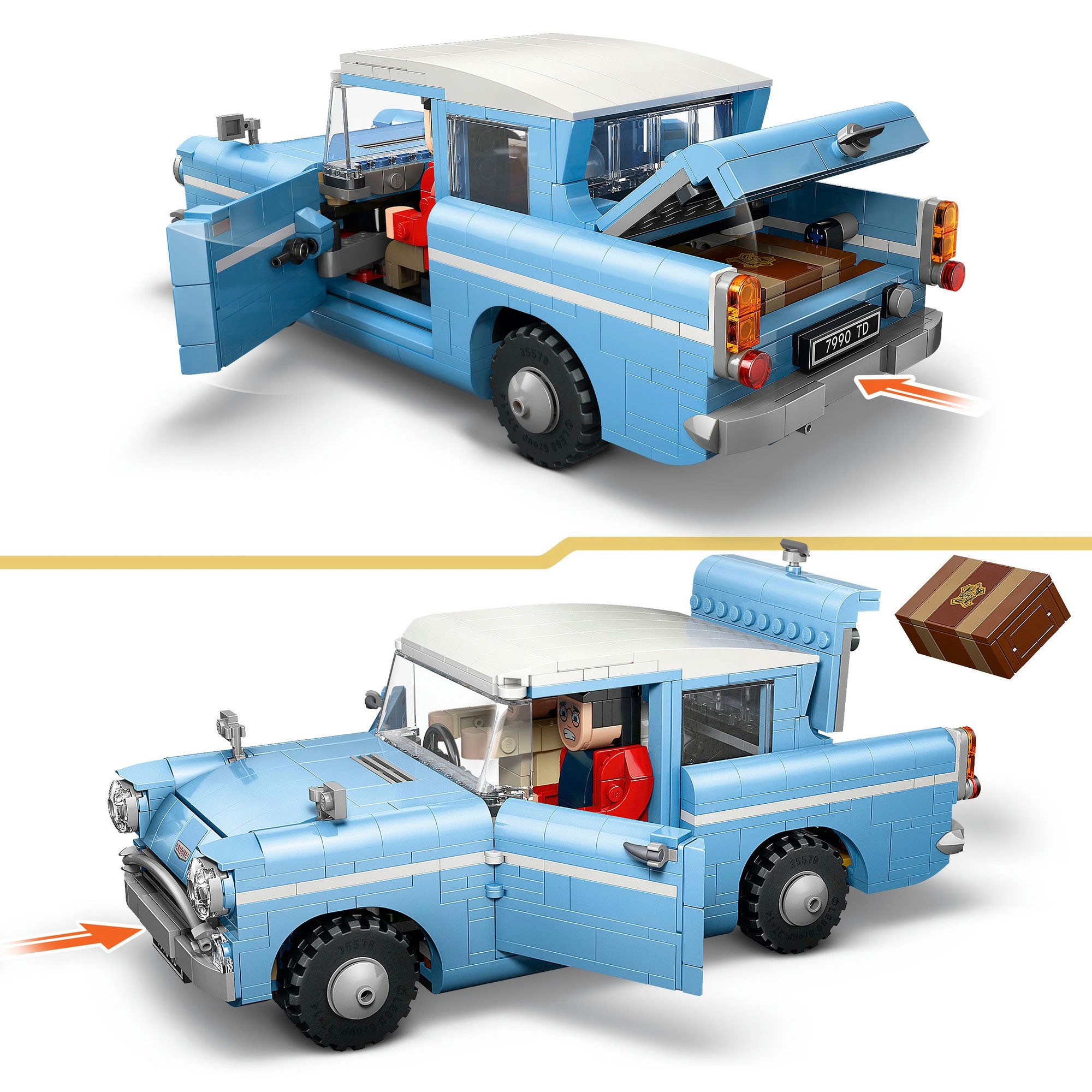 LEGO® Pions de construction »Fliegender Ford Anglia (76470), LEGO Harry Potter« Made in Europe