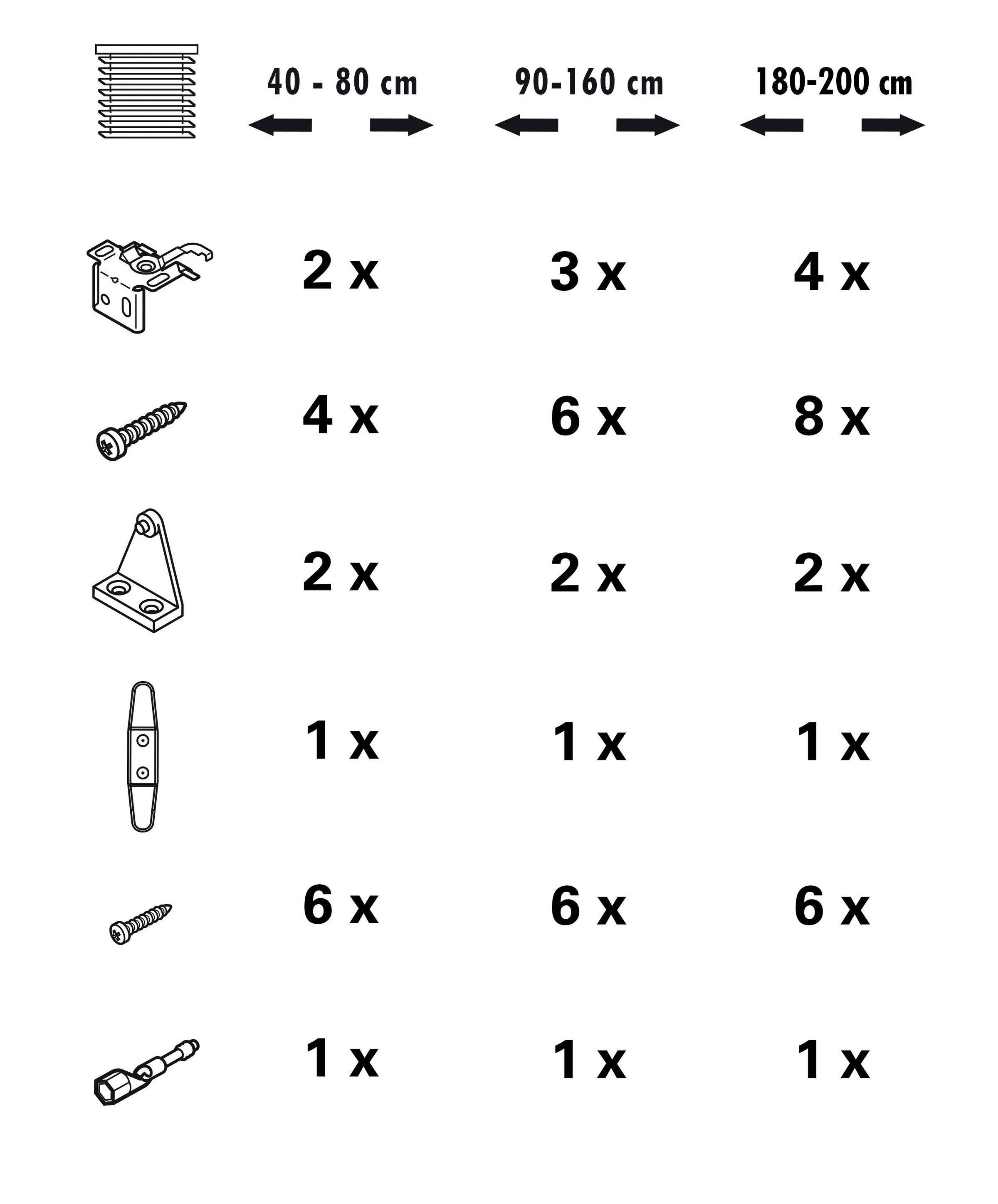 GARDINIA Store vénitien »Aluminium-Jalousie 25 mm« mit Bohren freihängend Jalousiebänder farblich passend