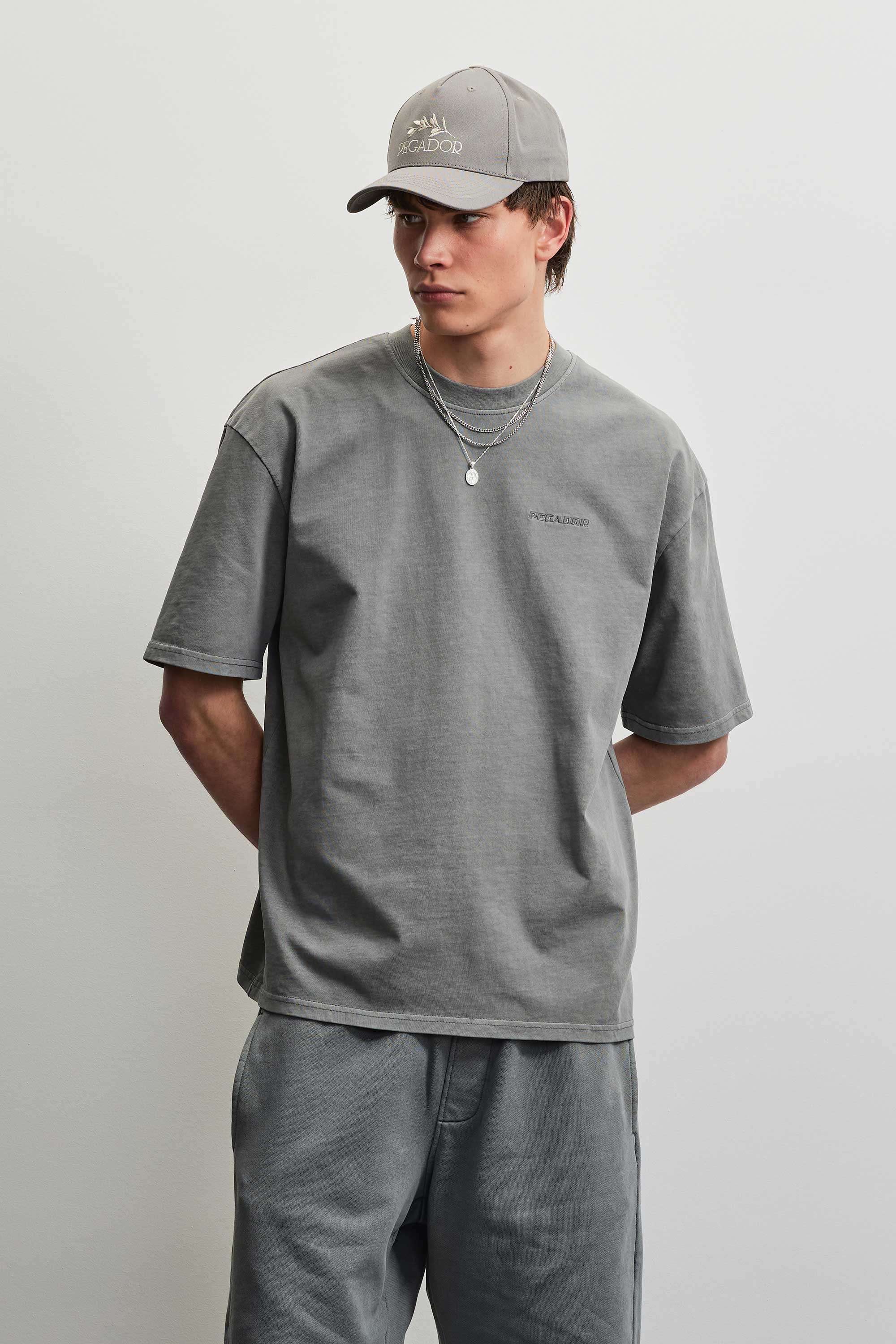PEGADOR T-Shirt »LOGO OVERSIZED TEE« Baumwolle, oversize