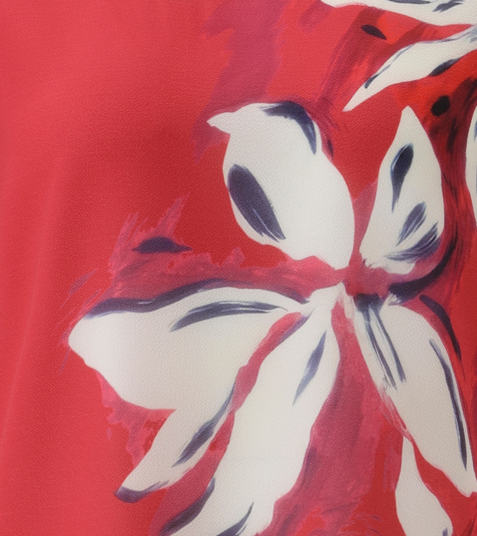 Aniston SELECTED Chemisier à chemise im Materialmix - NEUE KOLLEKTION