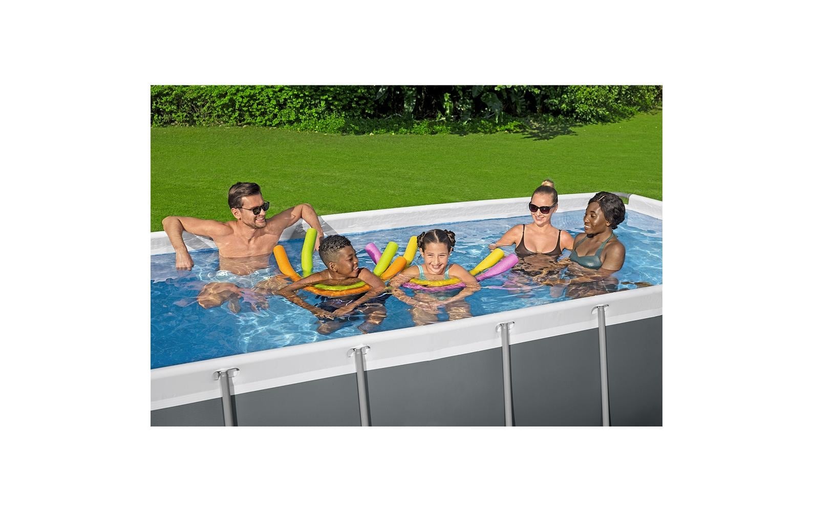 Bestway Whirlpool »Steel Pro MAX« Rechteckiges Aufstellpool-Set