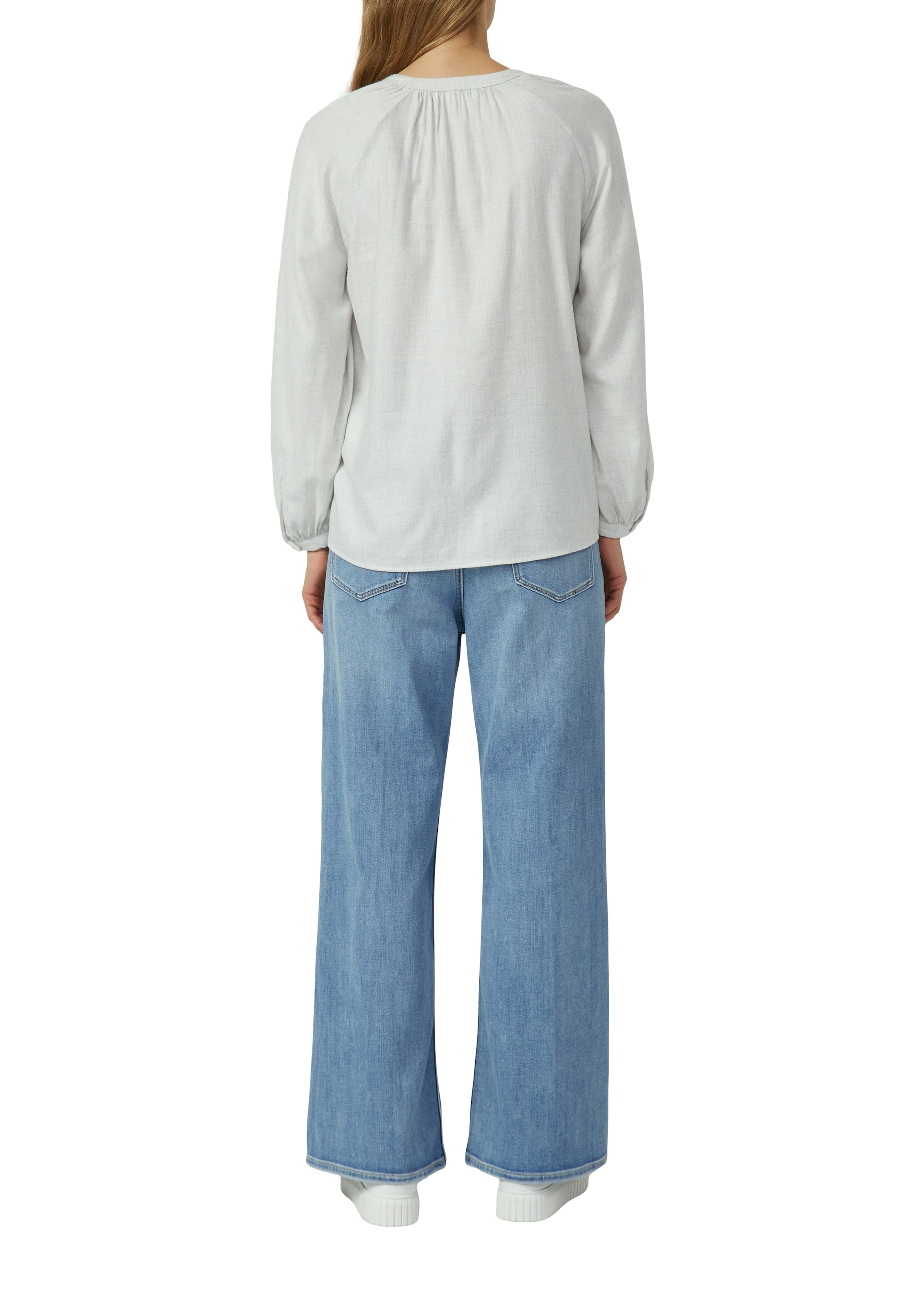 s.Oliver Blouse à manches longues mit Knopfleiste