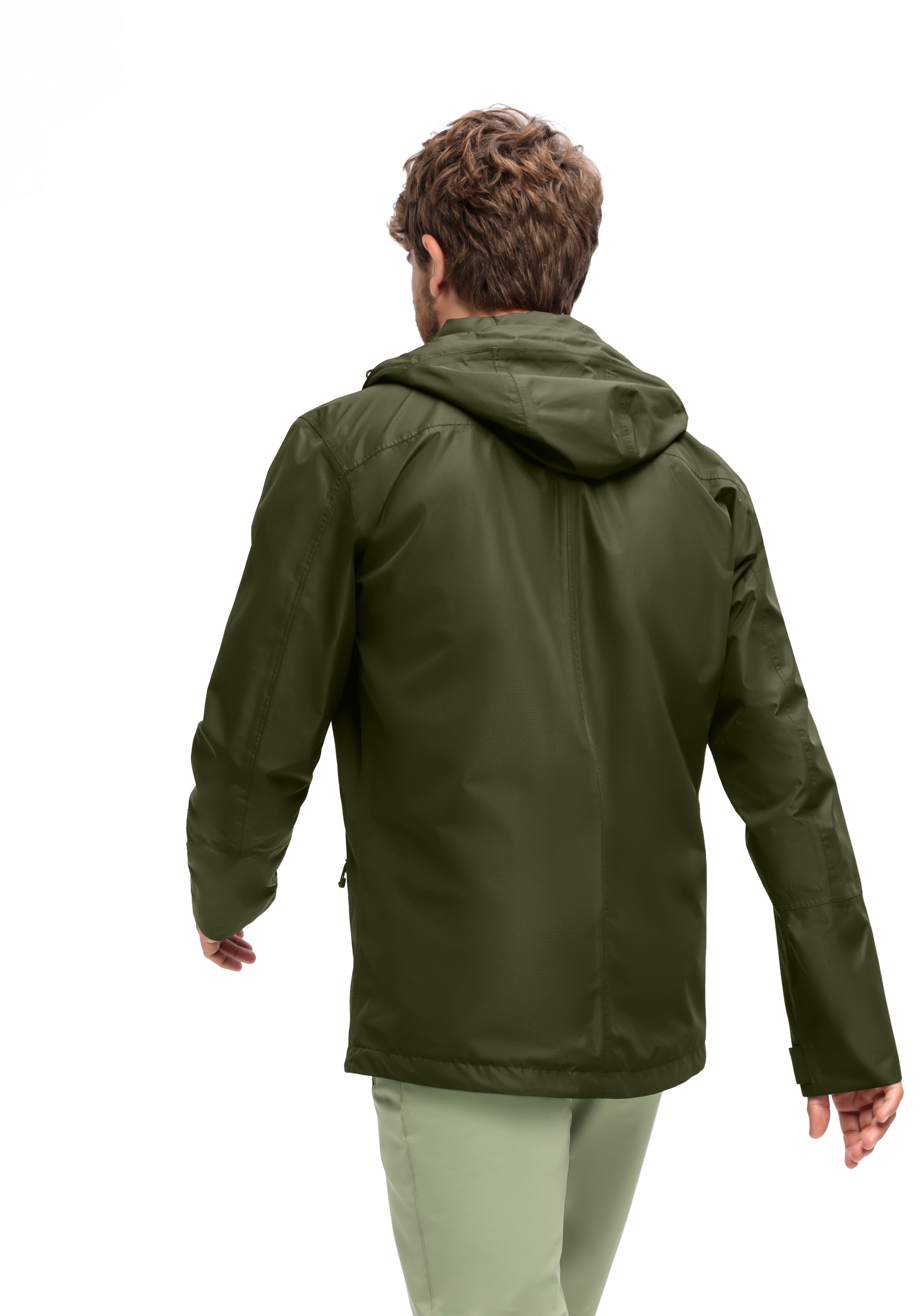 Maier Sports Veste d'extérieur »Abbenstein M« Herren Jacke wasserdicht, Funktionsjacke 2 Taschen aussen + Innentasche